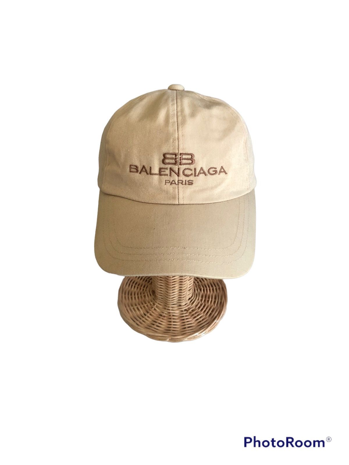 Balenciaga × Vintage Vintage 90s Balenciaga Paris Caps Big Script Logo Size ONE SIZE - 1 Thumbnail