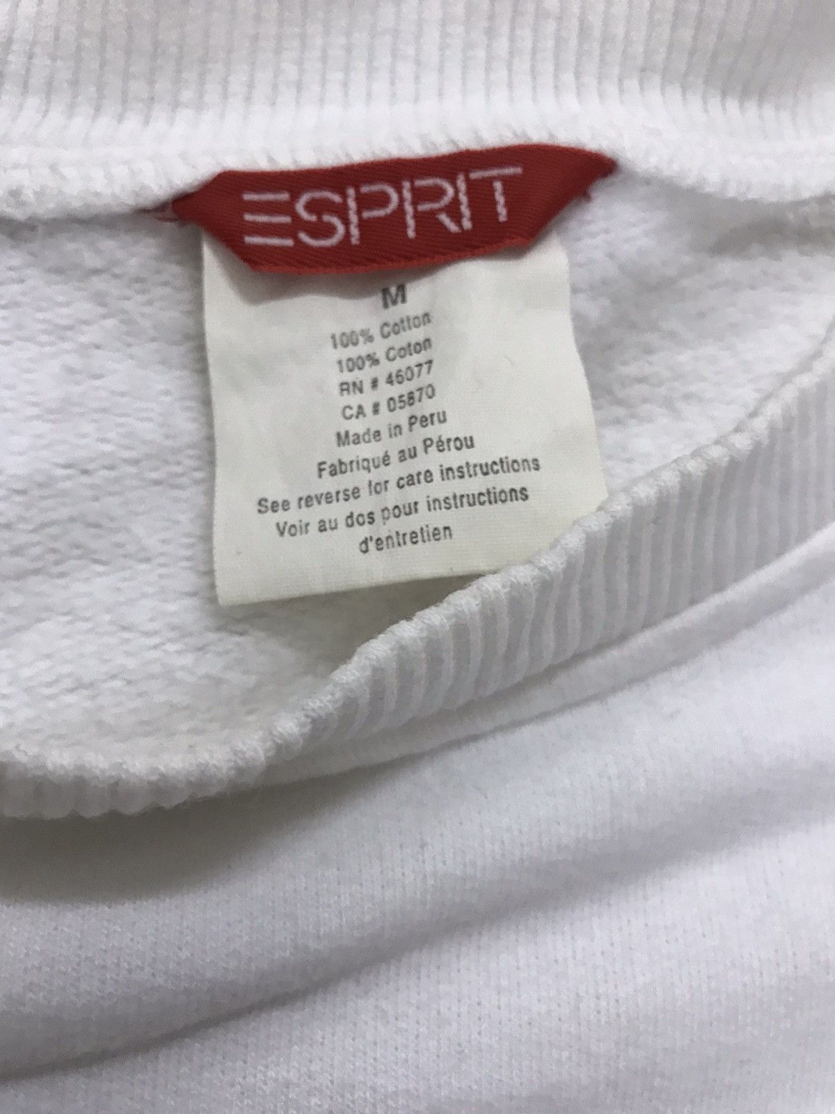 Esprit × Vintage Vintage ESPRIT Crewneck Big Logo Sweatshirt Rare Size US M / EU 48-50 / 2 - 4 Thumbnail