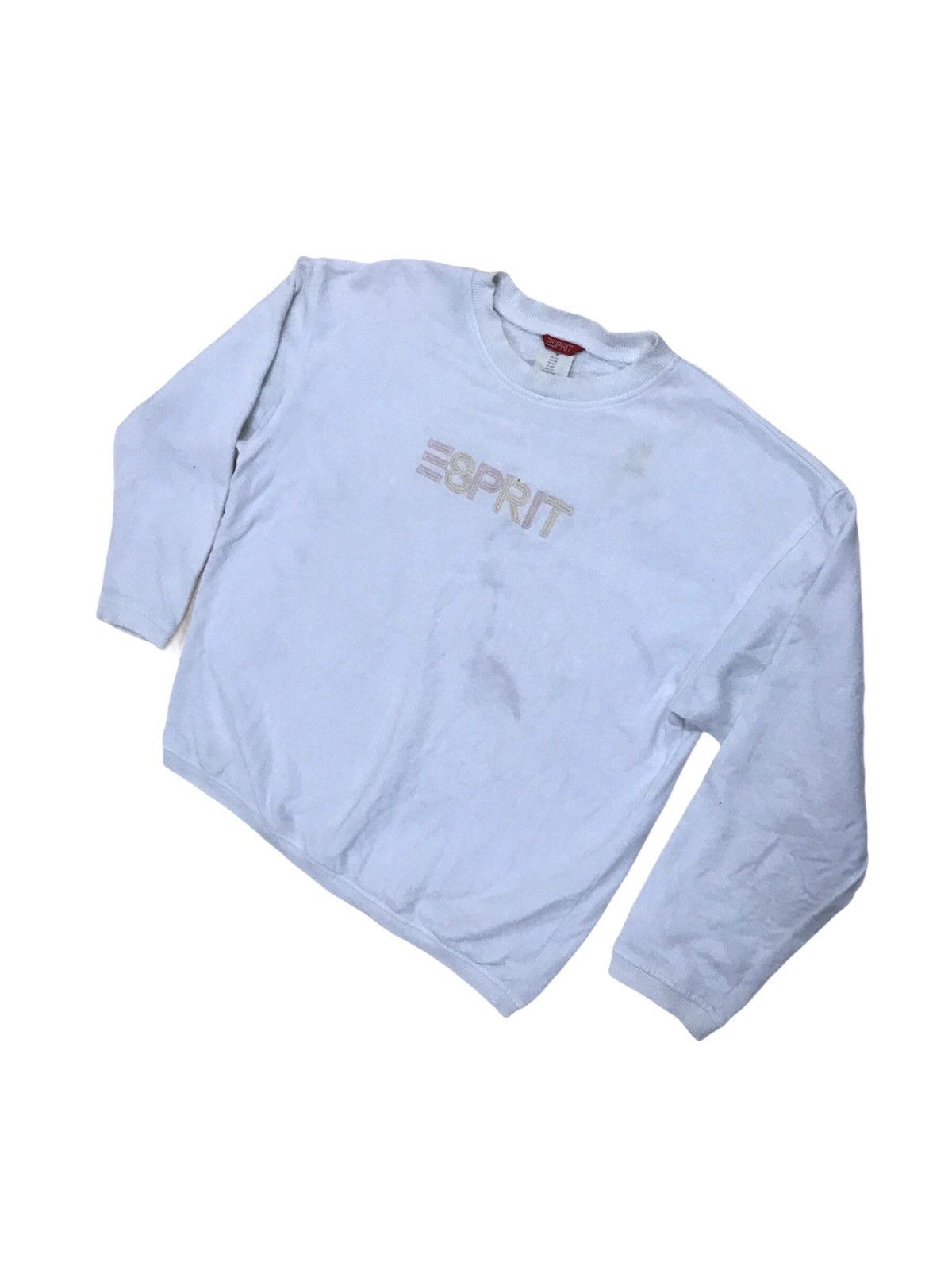 Esprit × Vintage Vintage ESPRIT Crewneck Big Logo Sweatshirt Rare Size US M / EU 48-50 / 2 - 2 Thumbnail