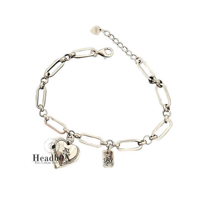 Jewelry LOVE Heart Bracelet Size ONE SIZE - 2 Thumbnail