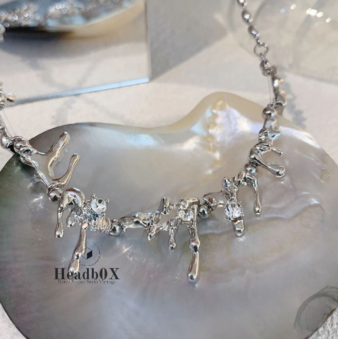 Jewelry Irregular Waterdrop Chokers Necklaces Size ONE SIZE - 2 Thumbnail