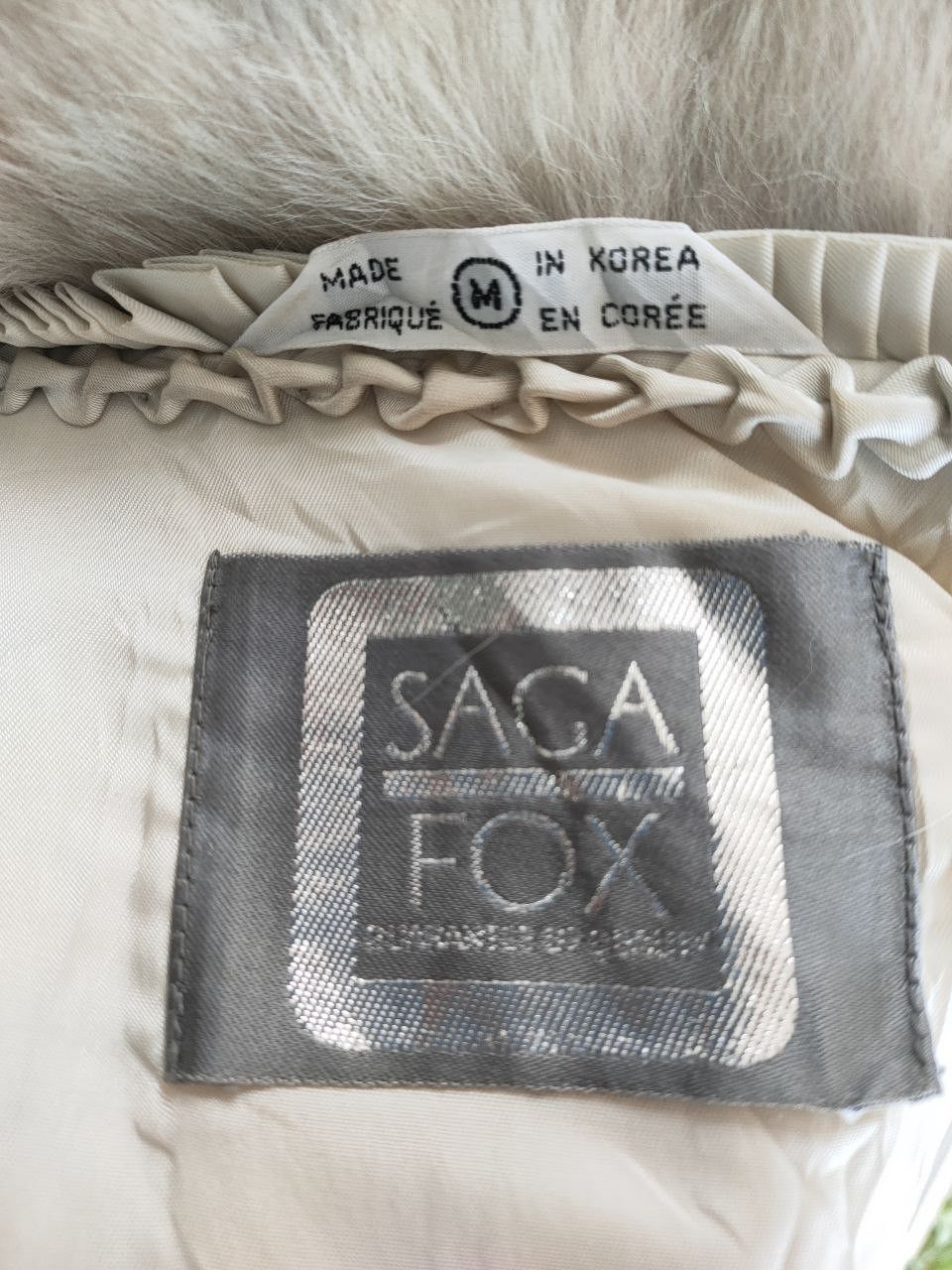 Japanese Brand ❎ Saga Fox Fur Jacket Size M / US 6-8 / IT 42-44 - 6 Thumbnail