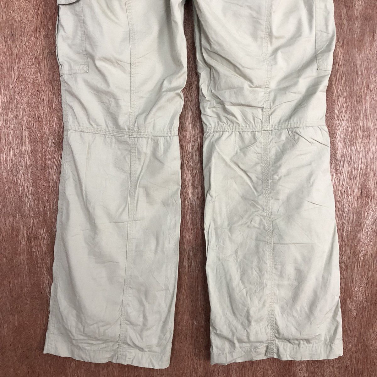 Japanese Brand Japan Cream MUltipocket cargo Pants #c662 Size US 27 - 9 Thumbnail