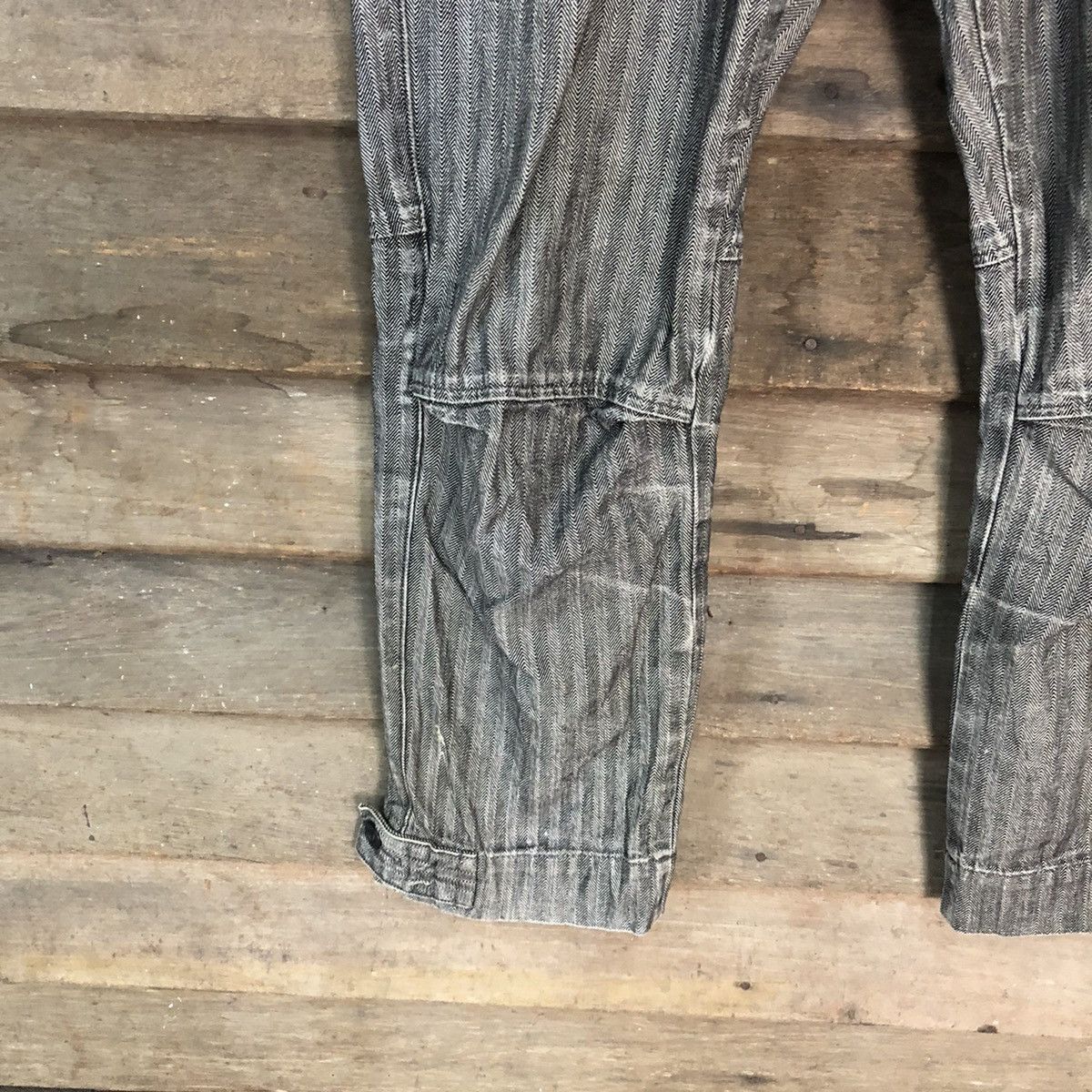 Japanese Brand × OVER THE STRiPES Blue Way company japan multipocket Grey Cargo Pants #6919 Size US 32 / EU 48 - 6 Thumbnail