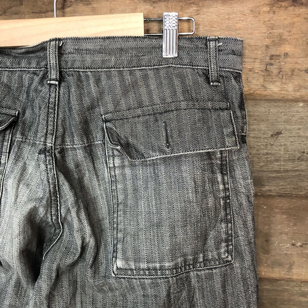 Japanese Brand × OVER THE STRiPES Blue Way company japan multipocket Grey Cargo Pants #6919 Size US 32 / EU 48 - 12 Thumbnail