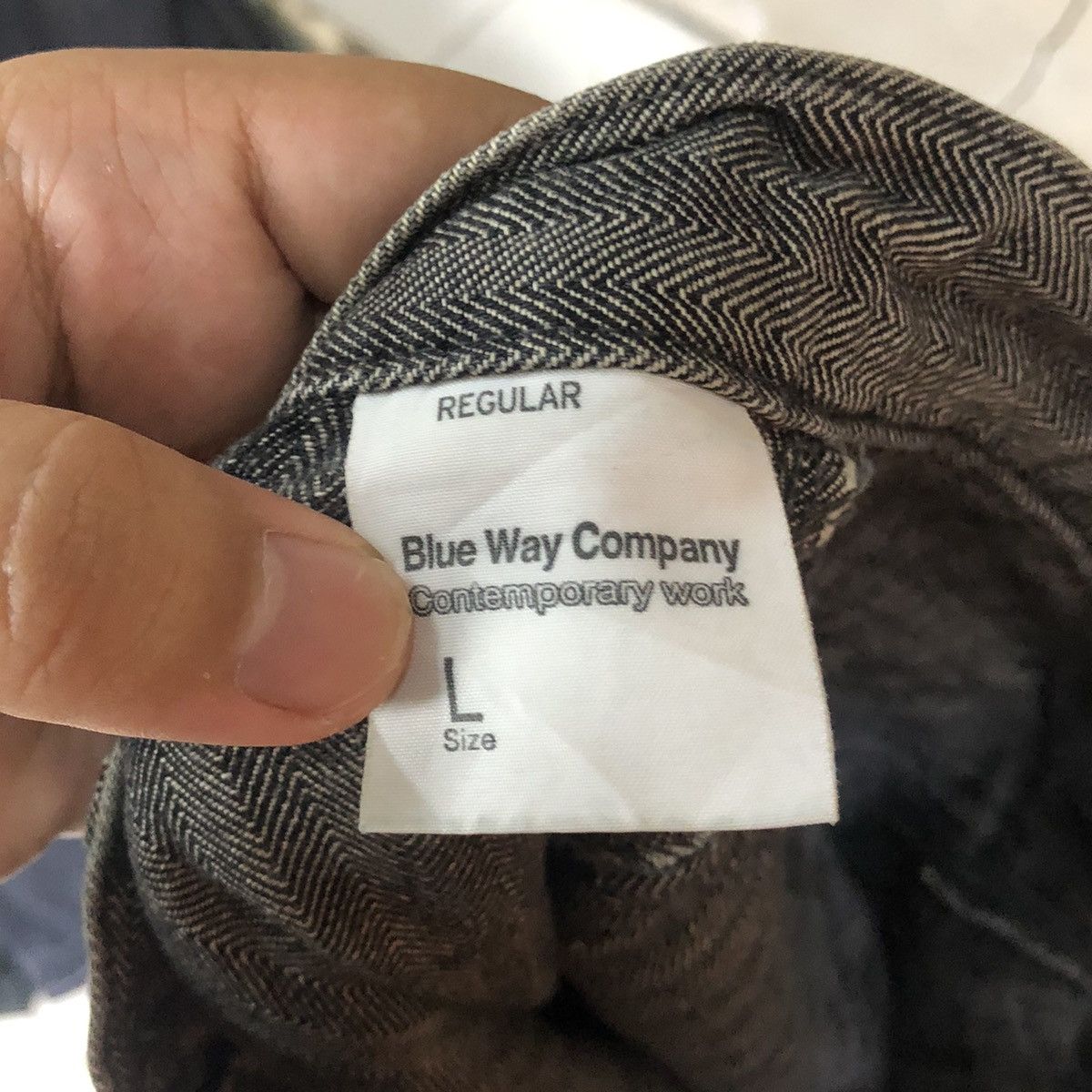 Japanese Brand × OVER THE STRiPES Blue Way company japan multipocket Grey Cargo Pants #6919 Size US 32 / EU 48 - 13 Thumbnail