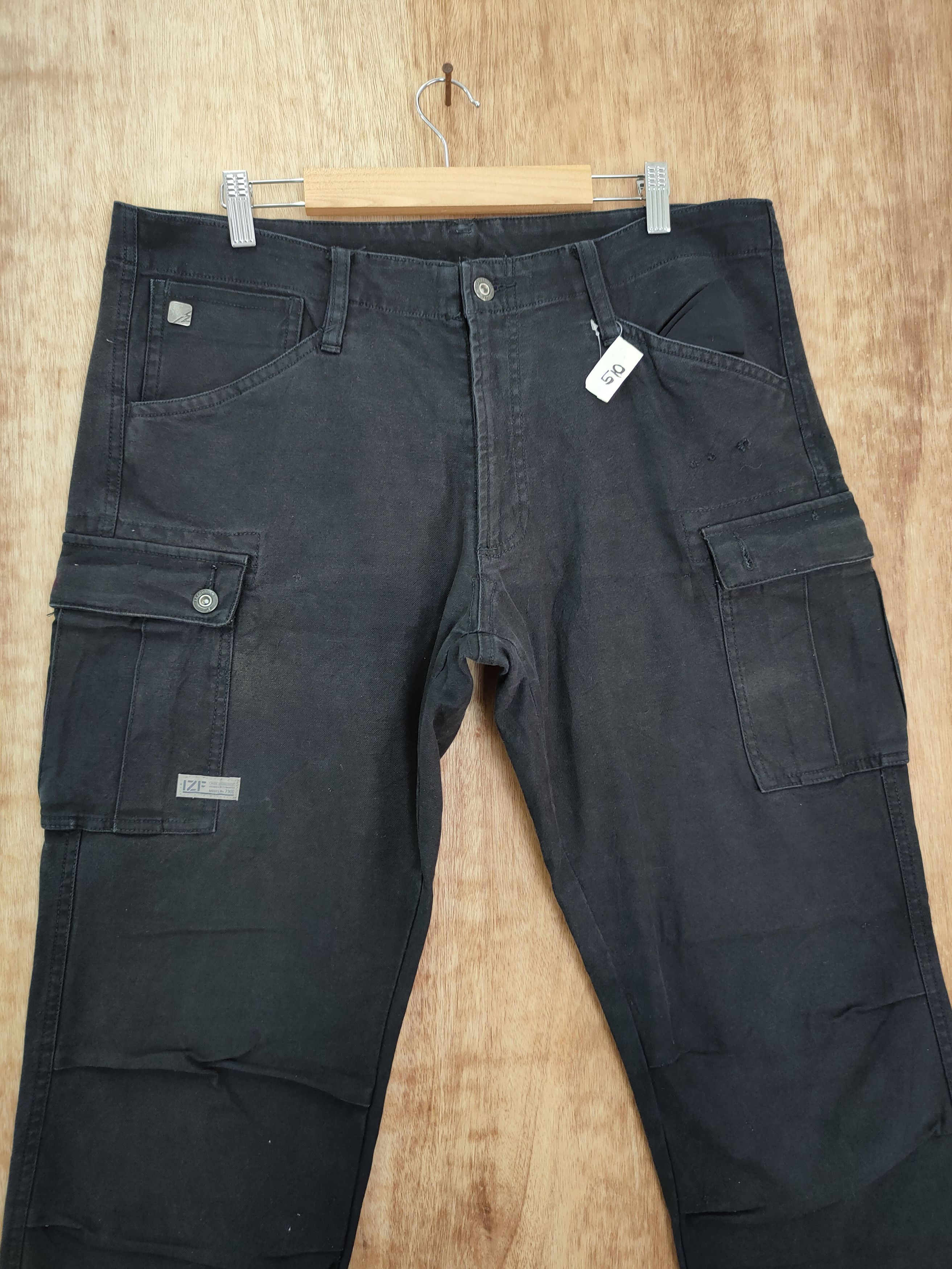 Hypebeast × Japanese Brand DL RZ Frontier japan black tactical cargo pants #510 Size US 36 / EU 52 - 4 Thumbnail