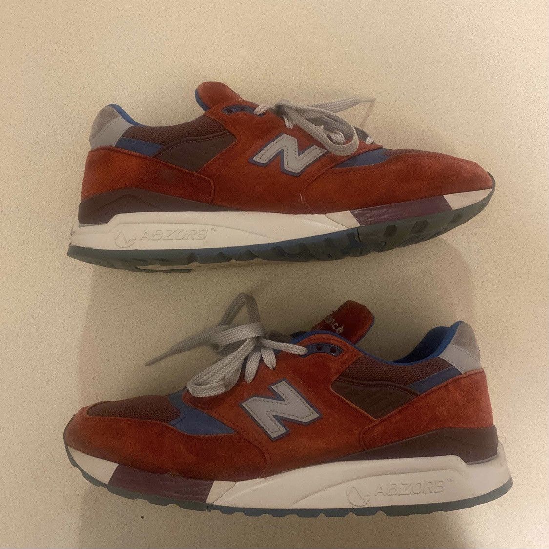 New Balance J.Crew x 998 Low Burgundy | Grailed