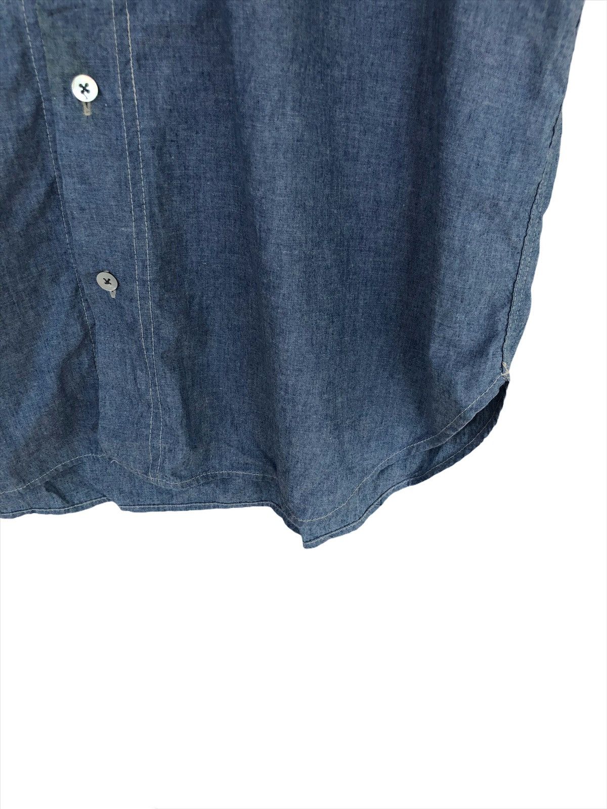 Hai Sporting Gear Issey Miyake Hai Sporting Gear Dnm Chambray Shirt Size US L / EU 52-54 / 3 - 4 Thumbnail