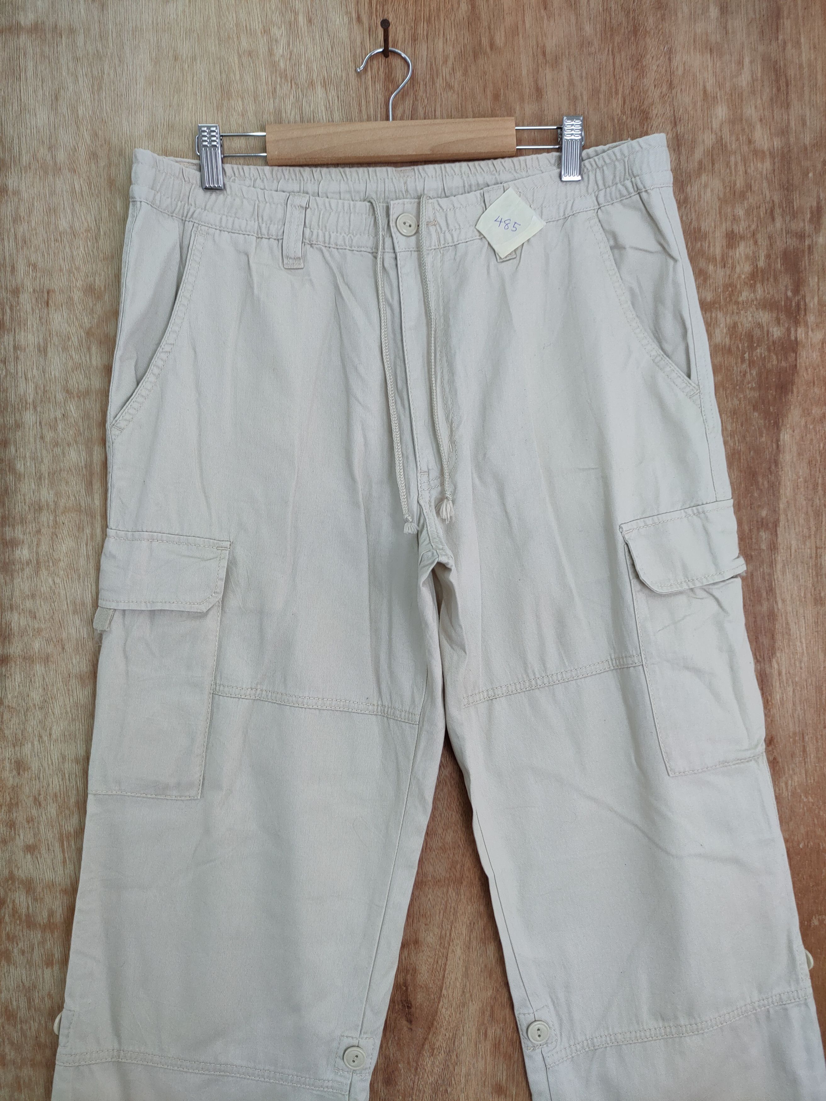 Japanese Brand DL Topvalu japan multipocket tactical cargo pants #485 Size US 35 - 4 Thumbnail