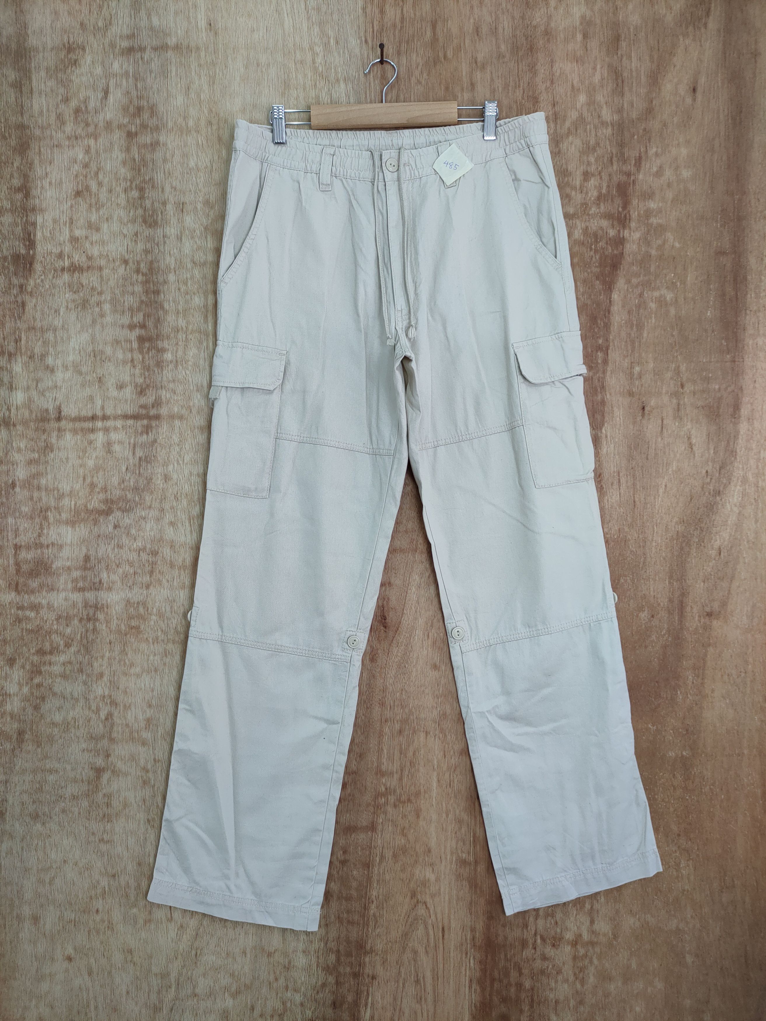 Japanese Brand DL Topvalu japan multipocket tactical cargo pants #485 Size US 35 - 1 Thumbnail
