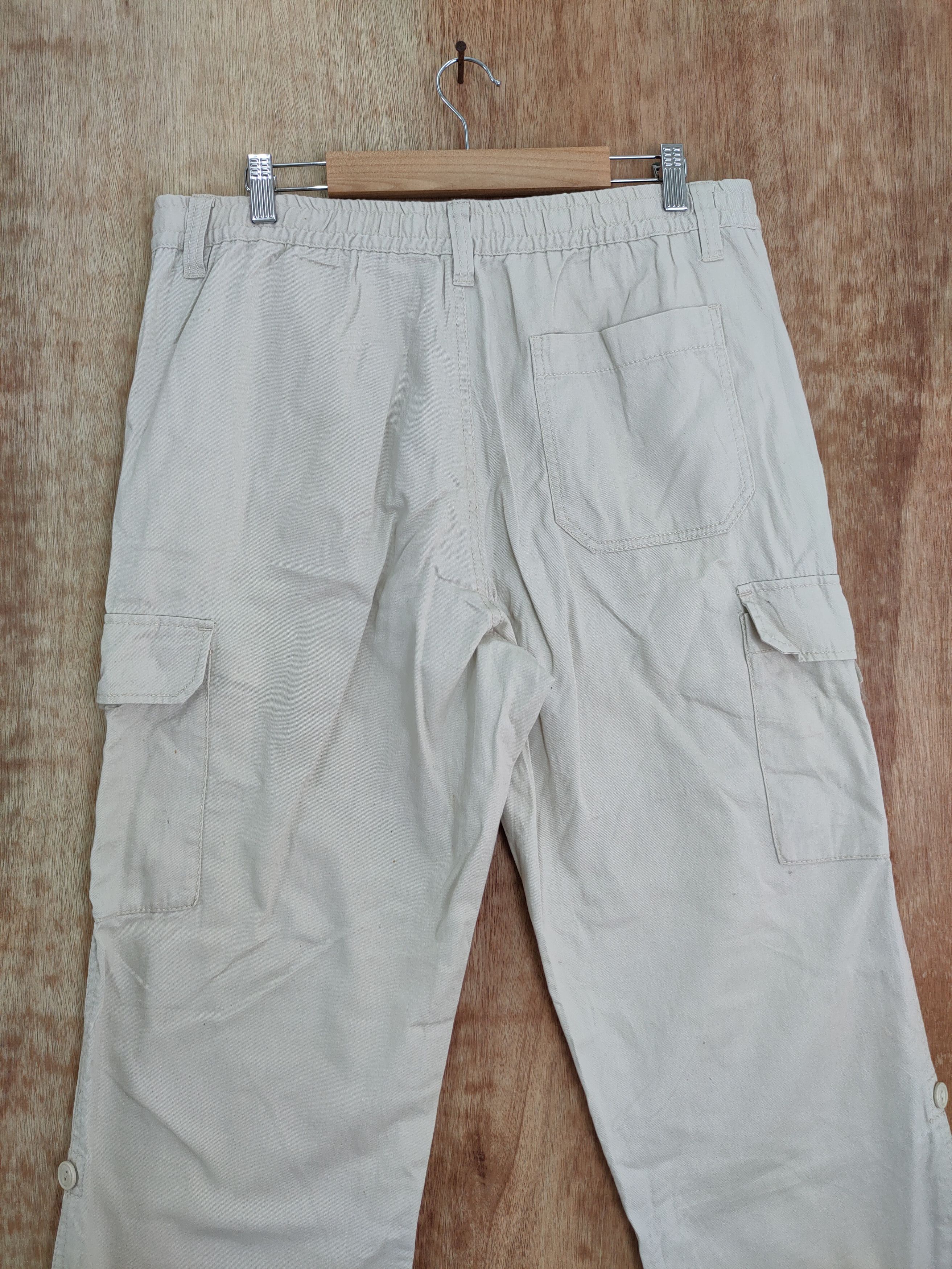 Japanese Brand DL Topvalu japan multipocket tactical cargo pants #485 Size US 35 - 9 Thumbnail