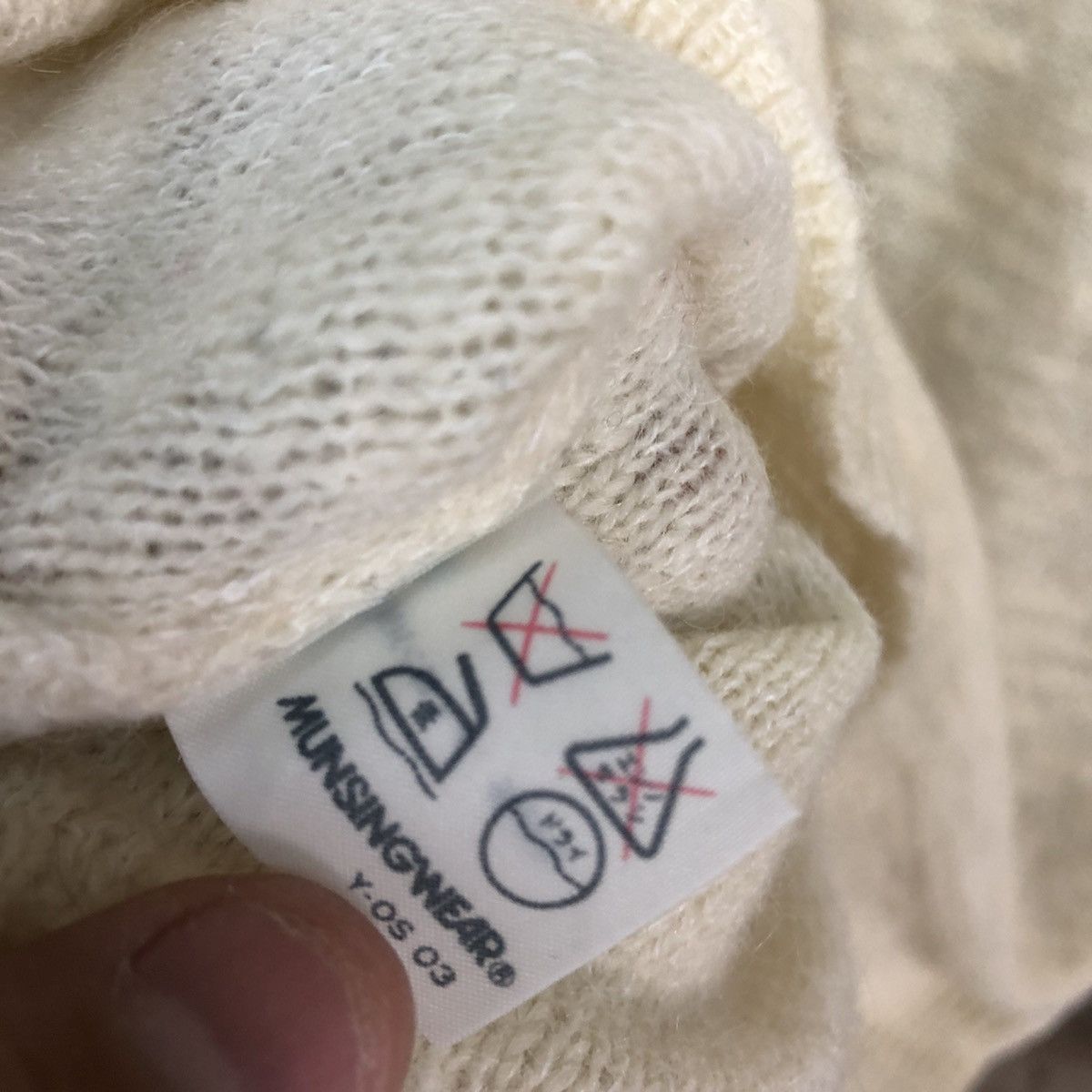 Vintage Grandslam vintage sweatshirt Cream Knitwear #104B Size US M / EU 48-50 / 2 - 13 Thumbnail