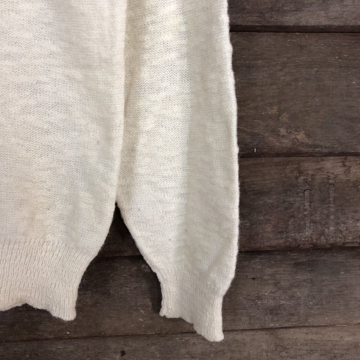 Vintage Grandslam vintage sweatshirt Cream Knitwear #104B Size US M / EU 48-50 / 2 - 4 Thumbnail