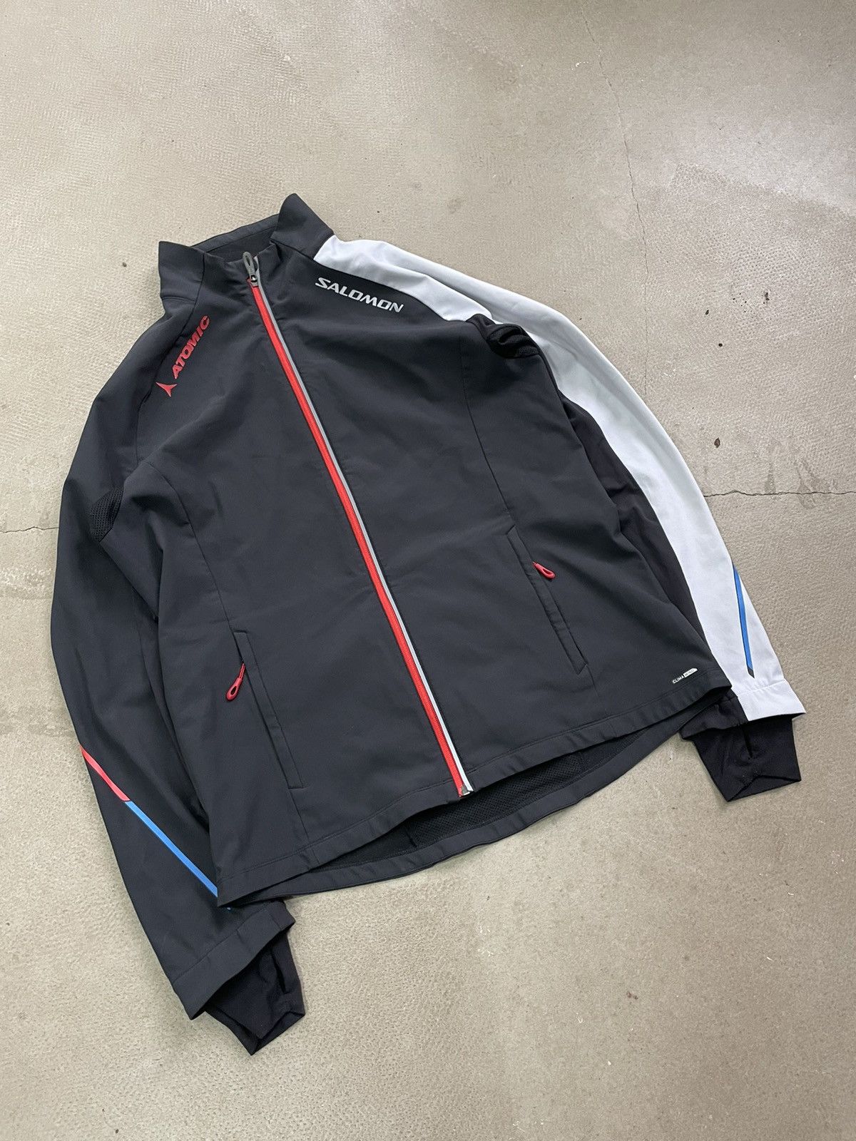Salomon Vintage Salomon Technical Gorpcore Light Jacket Size US XL / EU 56 / 4 - 2 Thumbnail