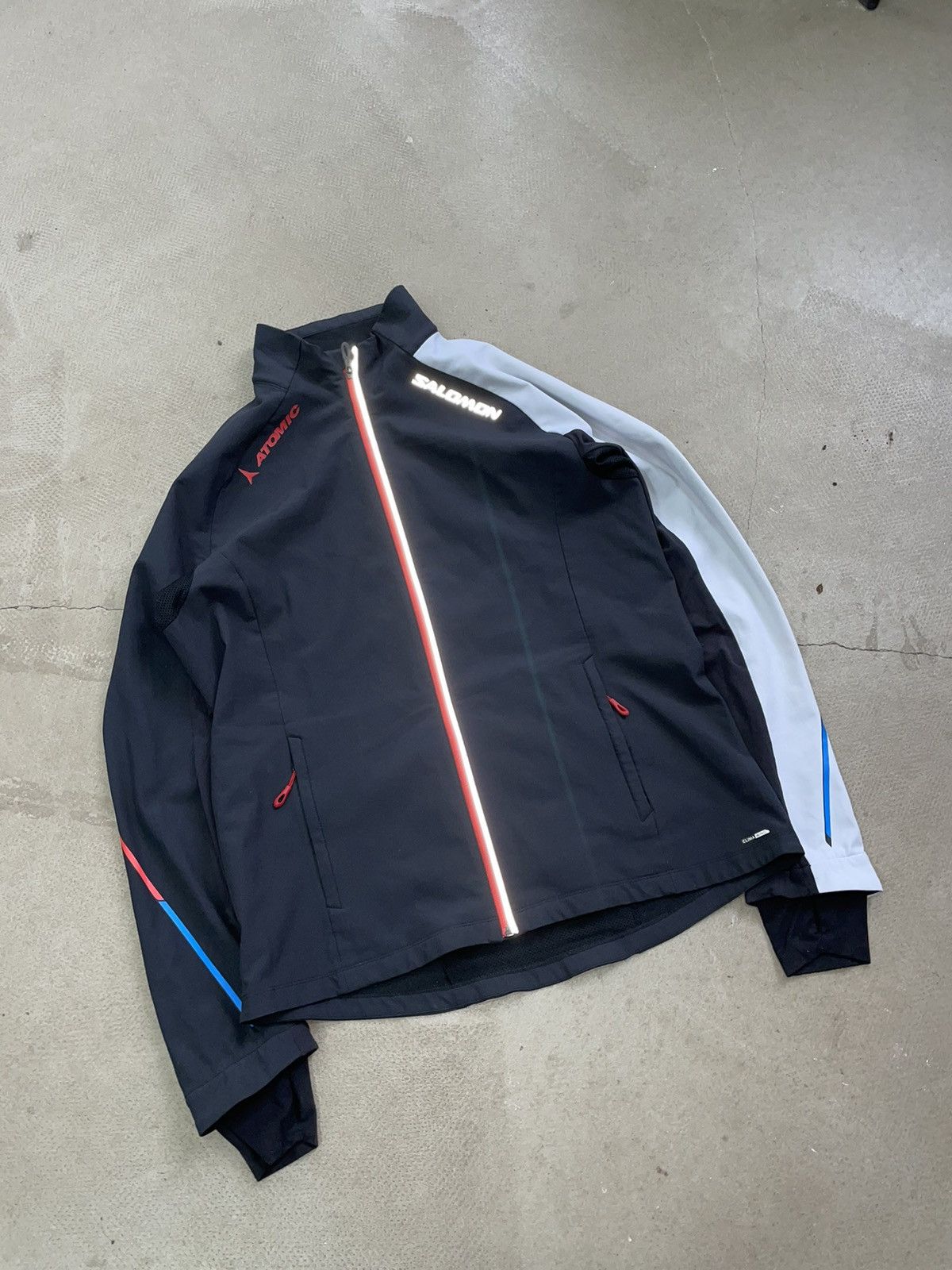 Salomon Vintage Salomon Technical Gorpcore Light Jacket Size US XL / EU 56 / 4 - 3 Thumbnail