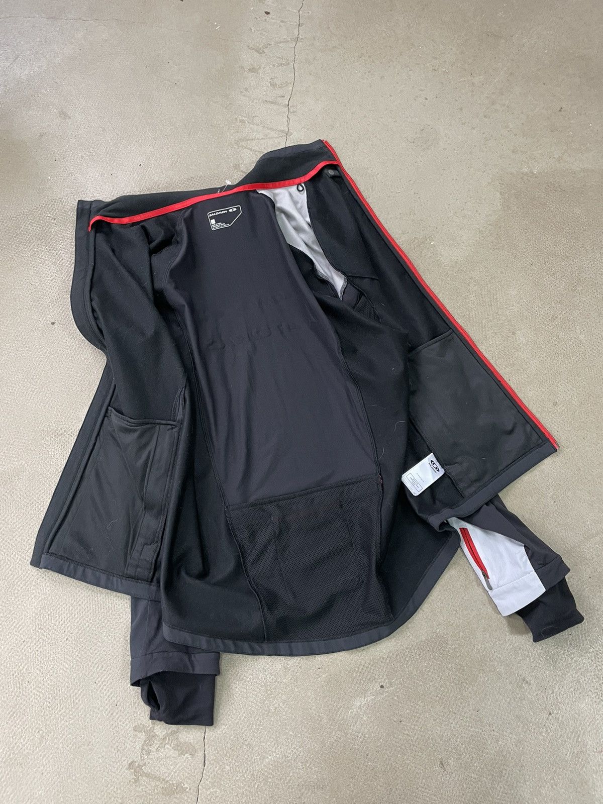 Salomon Vintage Salomon Technical Gorpcore Light Jacket Size US XL / EU 56 / 4 - 10 Thumbnail