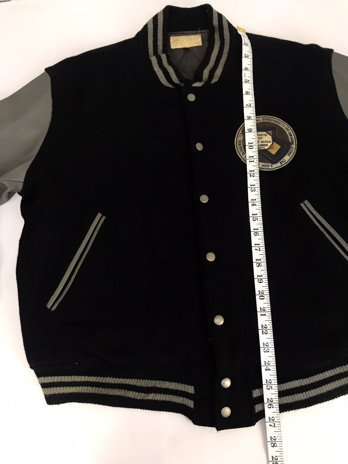 Japanese Brand × Takeo Kikuchi Half Moon Takeo Kikuchi Embroidery Varsity Leather Sleeve Size US L / EU 52-54 / 3 - 10 Thumbnail