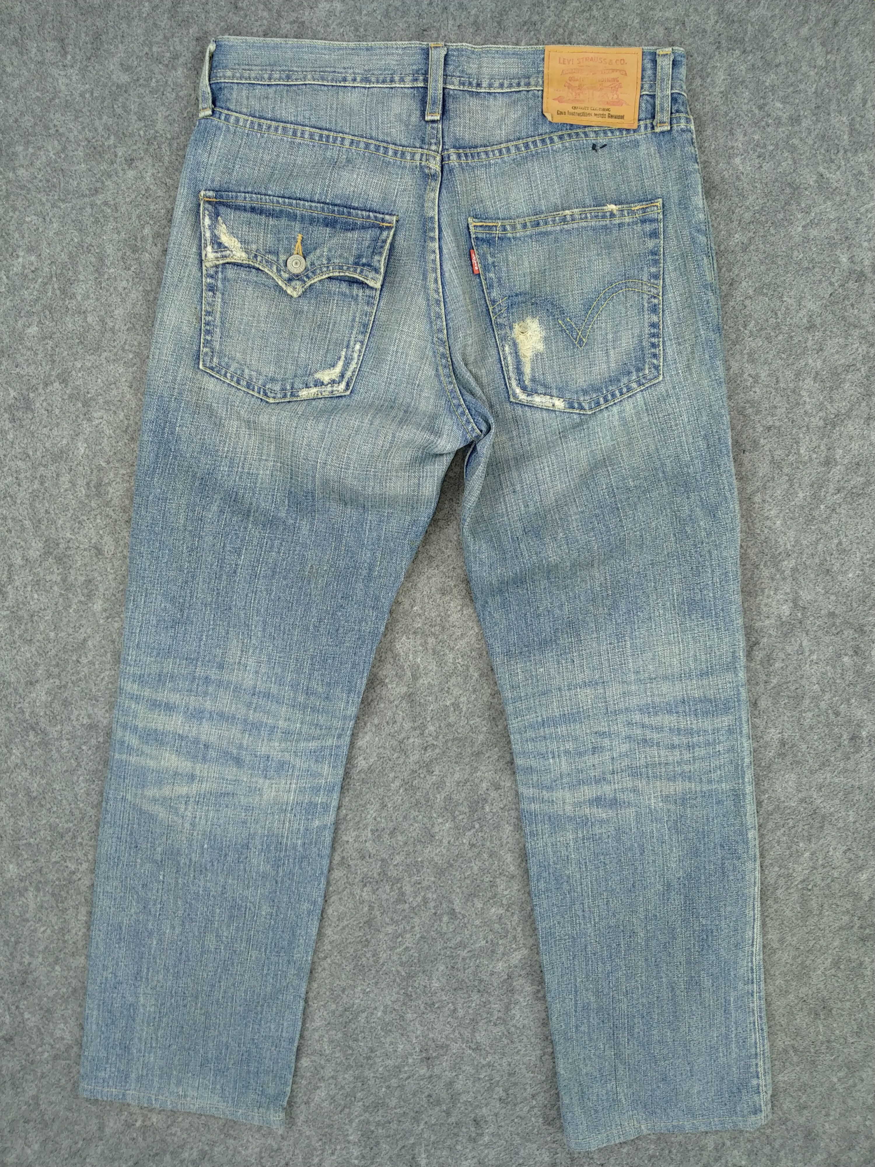 Levi's Faded Blue Vintage Levi's 533 Denim 32 x 28.5 -JN533 Size US 32 / EU 48 - 2 Thumbnail