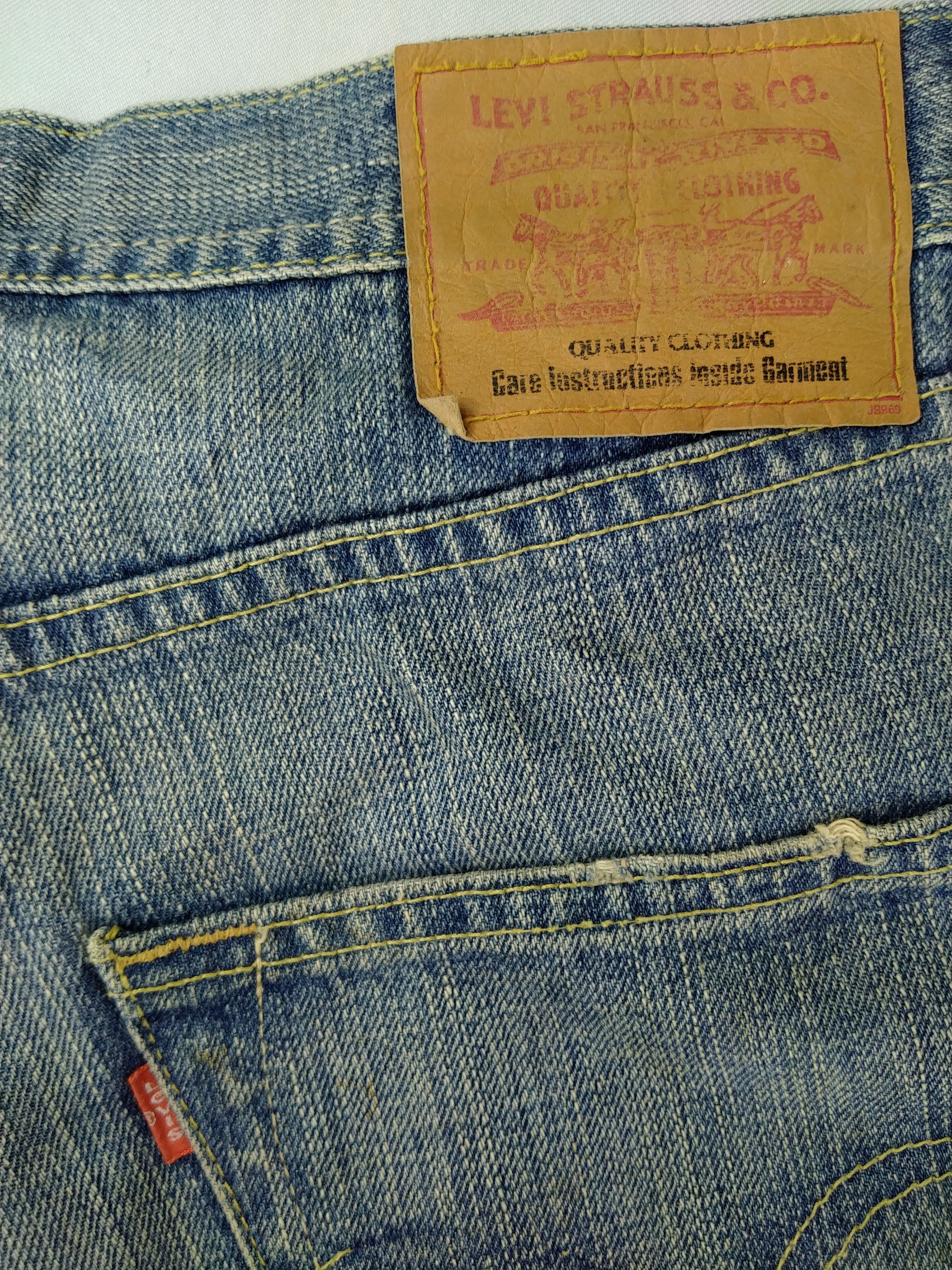 Levi's Faded Blue Vintage Levi's 533 Denim 32 x 28.5 -JN533 Size US 32 / EU 48 - 11 Thumbnail
