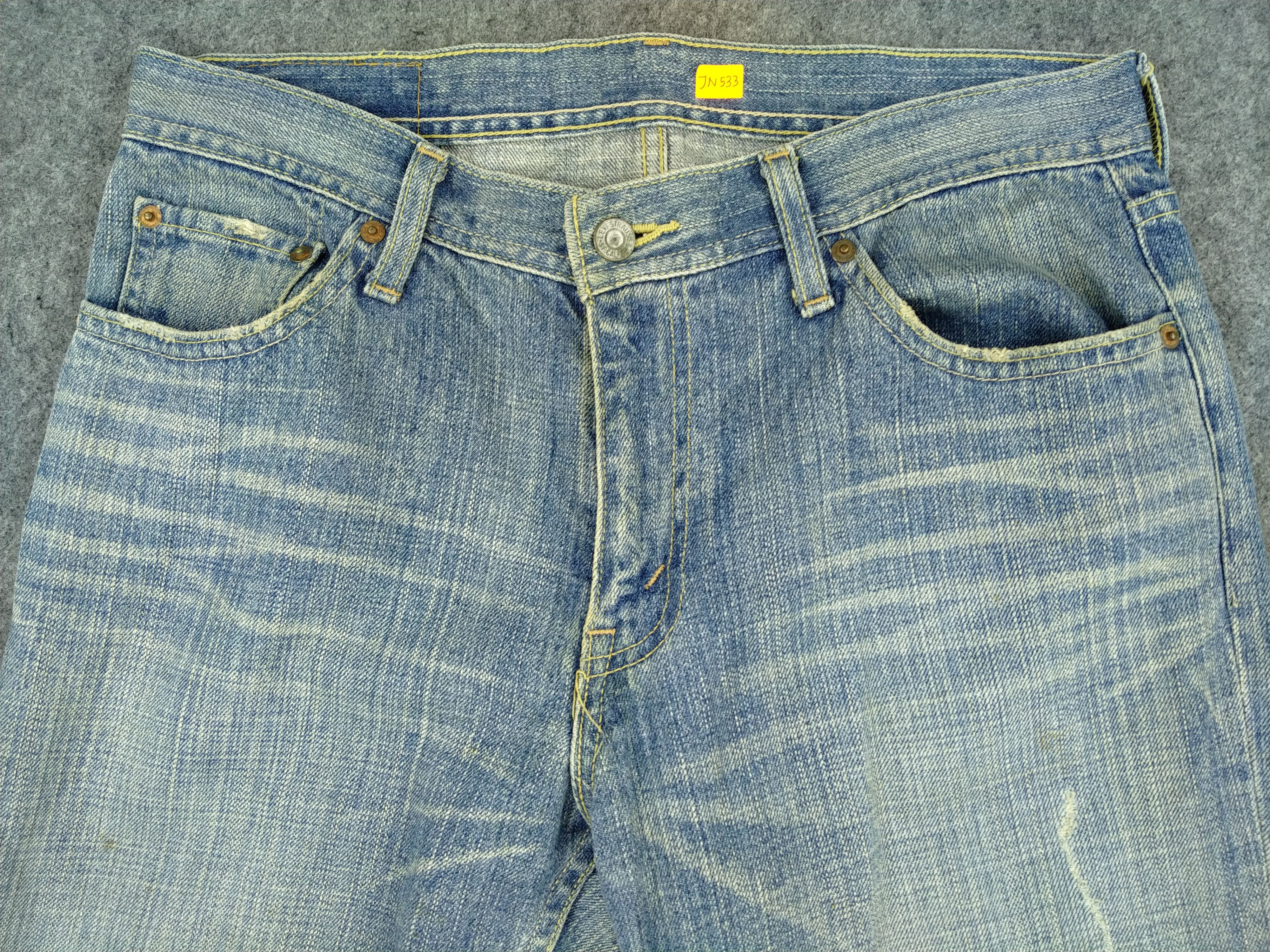 Levi's Faded Blue Vintage Levi's 533 Denim 32 x 28.5 -JN533 Size US 32 / EU 48 - 3 Thumbnail