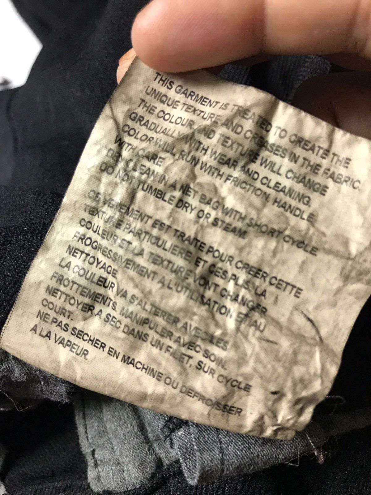 Comme Des Garçon Black Pants Fits 30