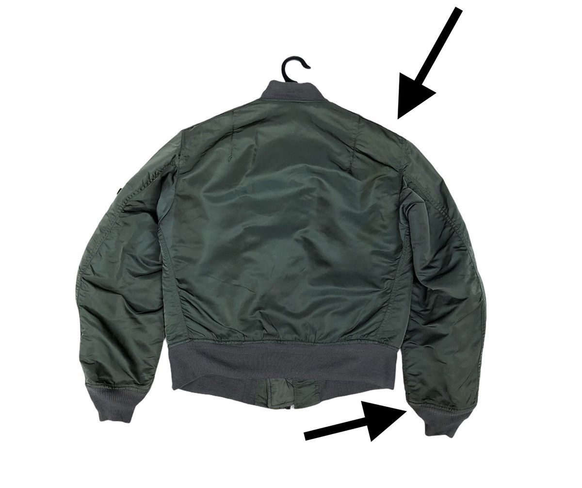 Alpha Industries Vintage Alpha Industries Flyer's Man Intermediate MA-1 Size US M / EU 48-50 / 2 - 9 Thumbnail