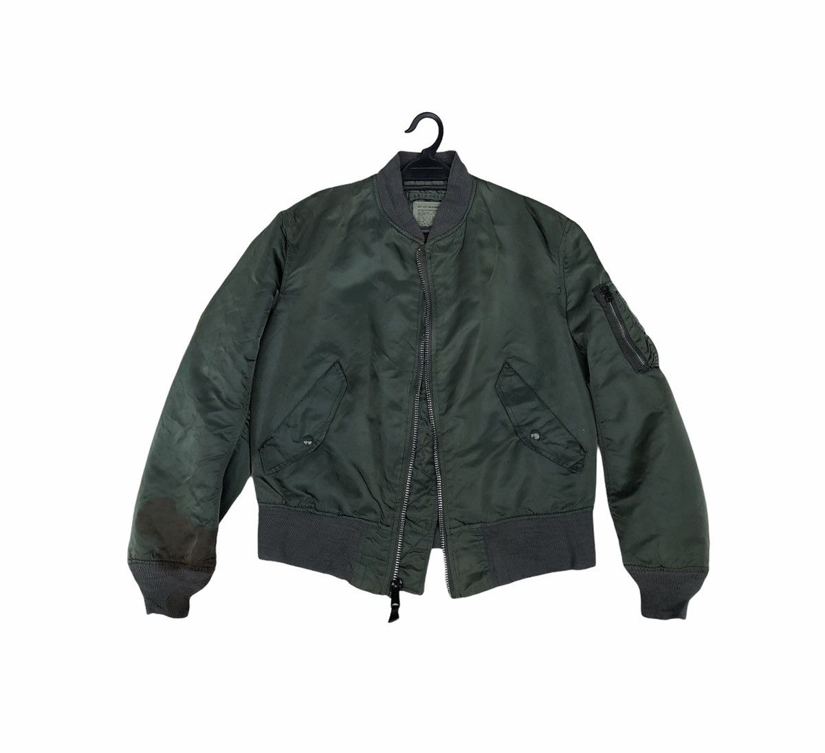 Alpha Industries Vintage Alpha Industries Flyer's Man Intermediate MA-1 Size US M / EU 48-50 / 2 - 1 Thumbnail