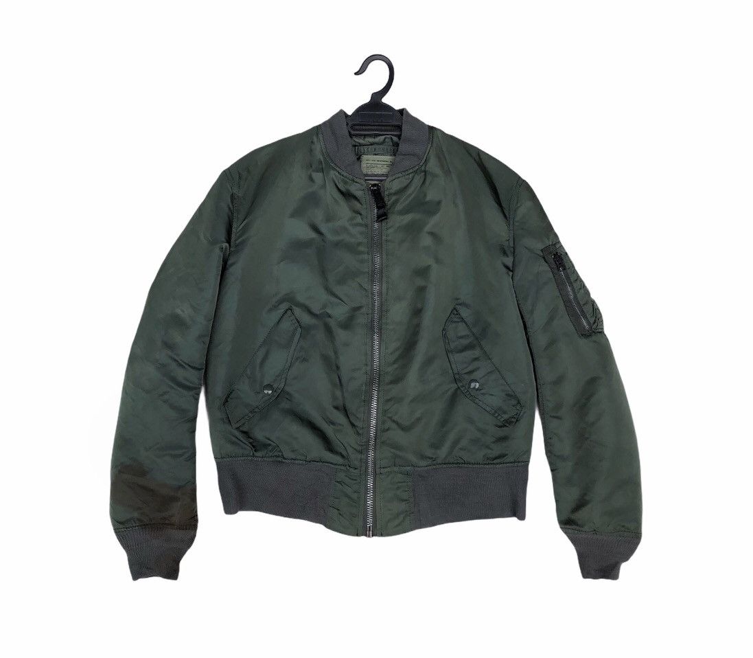 Alpha Industries Vintage Alpha Industries Flyer's Man Intermediate MA-1 Size US M / EU 48-50 / 2 - 2 Thumbnail