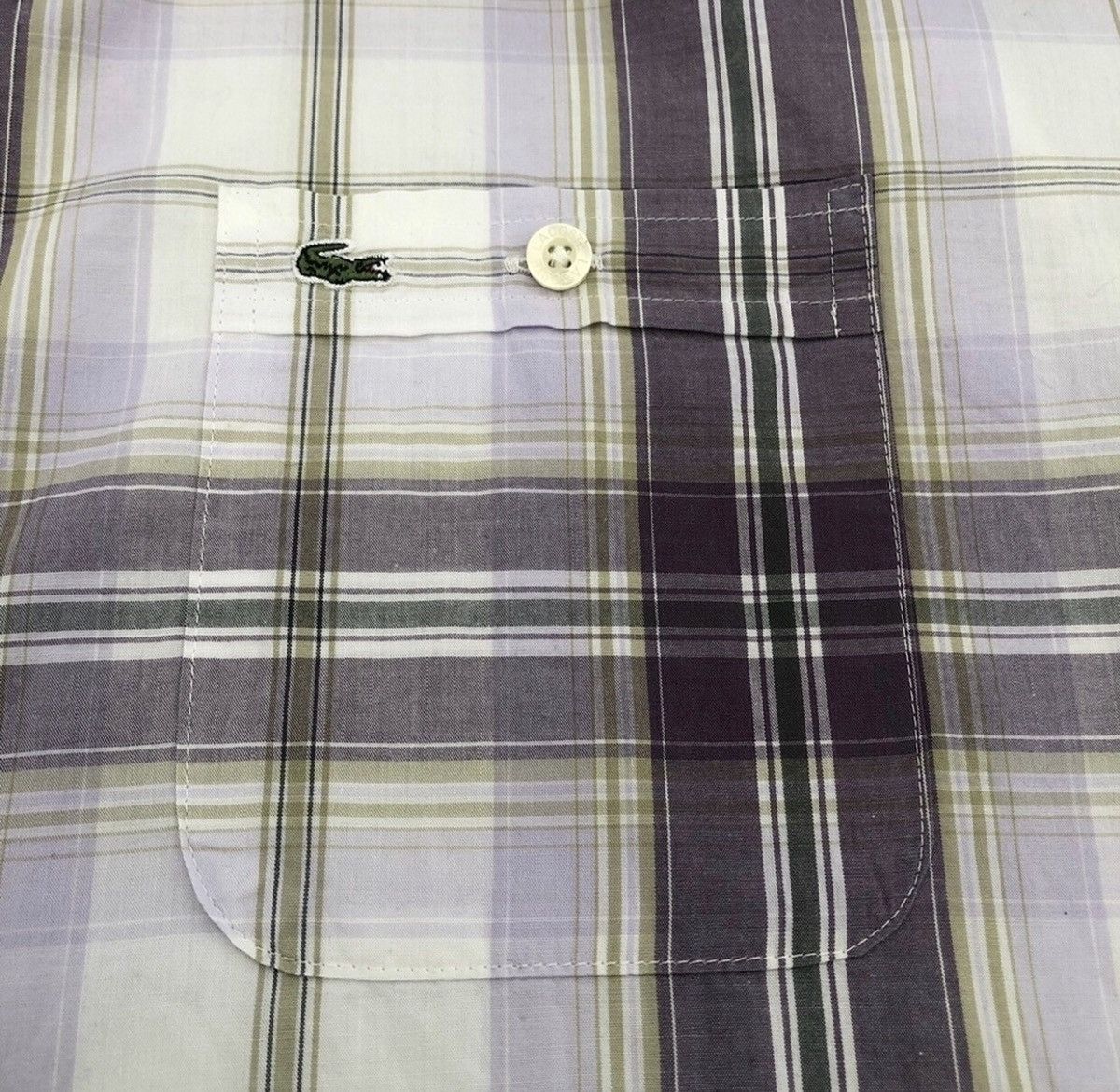 Lacoste Lacoste Short Sleeves Shirt Size US L / EU 52-54 / 3 - 3 Thumbnail