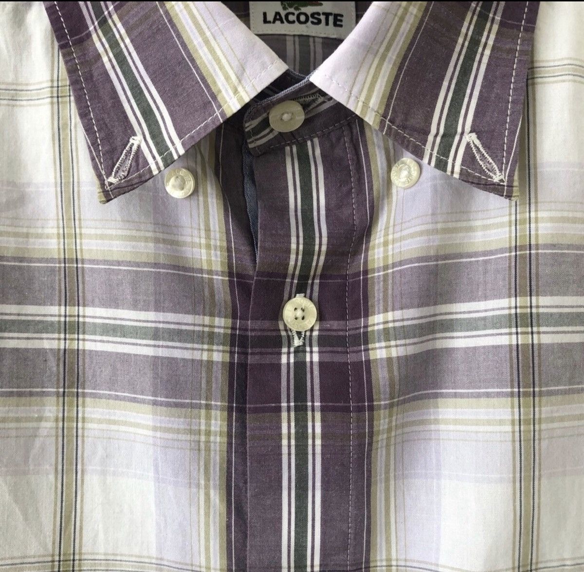 Lacoste Lacoste Short Sleeves Shirt Size US L / EU 52-54 / 3 - 4 Thumbnail