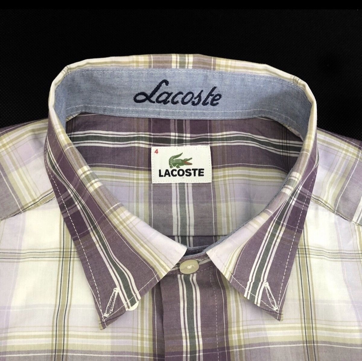 Lacoste Lacoste Short Sleeves Shirt Size US L / EU 52-54 / 3 - 2 Thumbnail