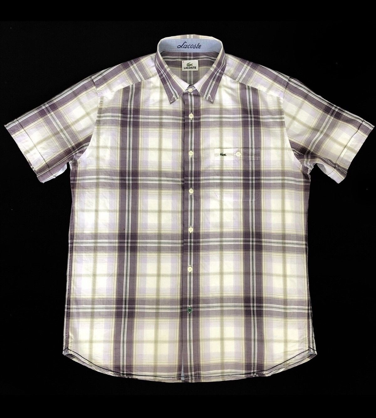 Lacoste Lacoste Short Sleeves Shirt Size US L / EU 52-54 / 3 - 1 Thumbnail