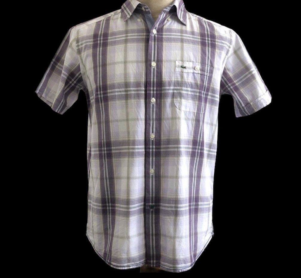 Lacoste Lacoste Short Sleeves Shirt Size US L / EU 52-54 / 3 - 6 Thumbnail
