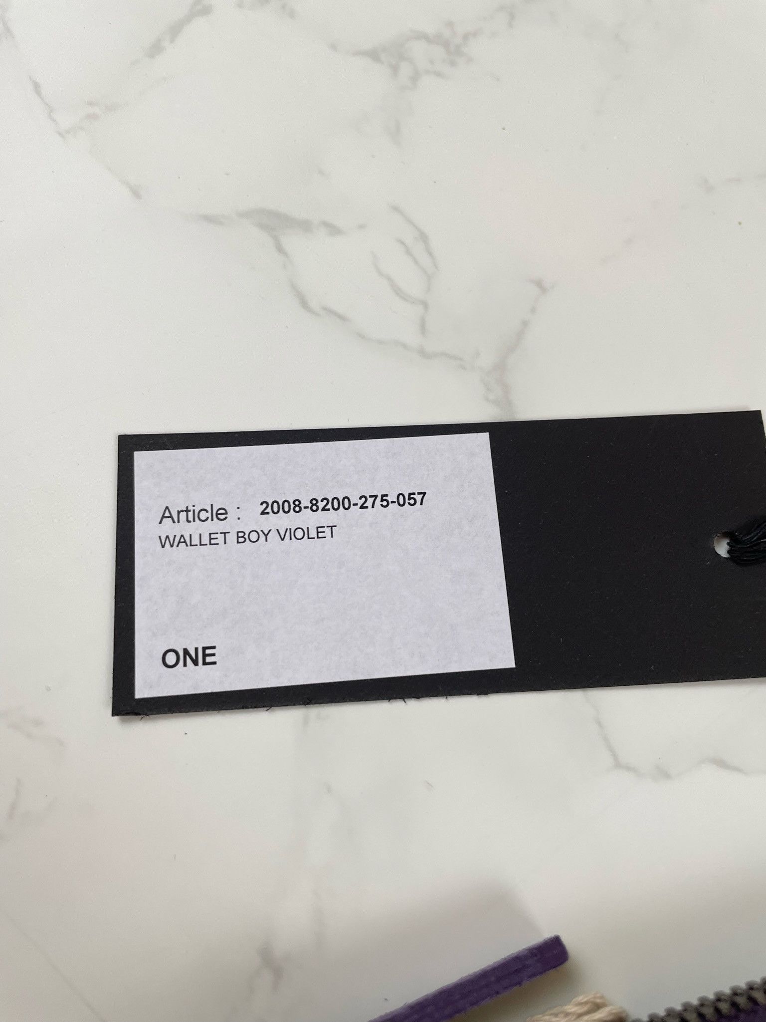 Ann Demeulemeester 🔥60% OFF🔥 [SALE] Ann Demeulemeester Violet Wallet Boy Size ONE SIZE - 5 Thumbnail