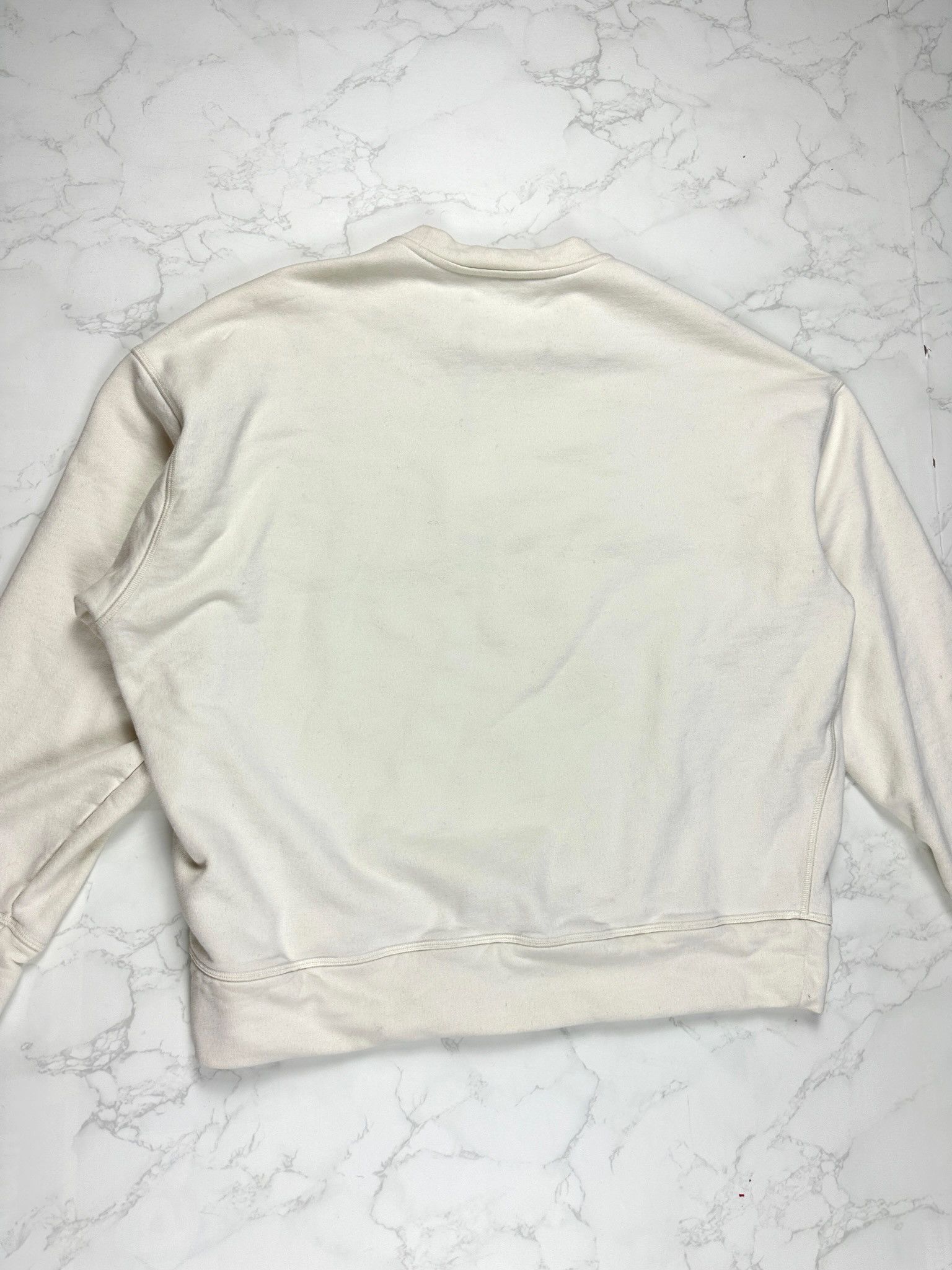 Jil Sander 🔥[SALE]🔥 Jil Sander White Logo Sweatshirt Size US S / EU 44-46 / 1 - 9 Thumbnail