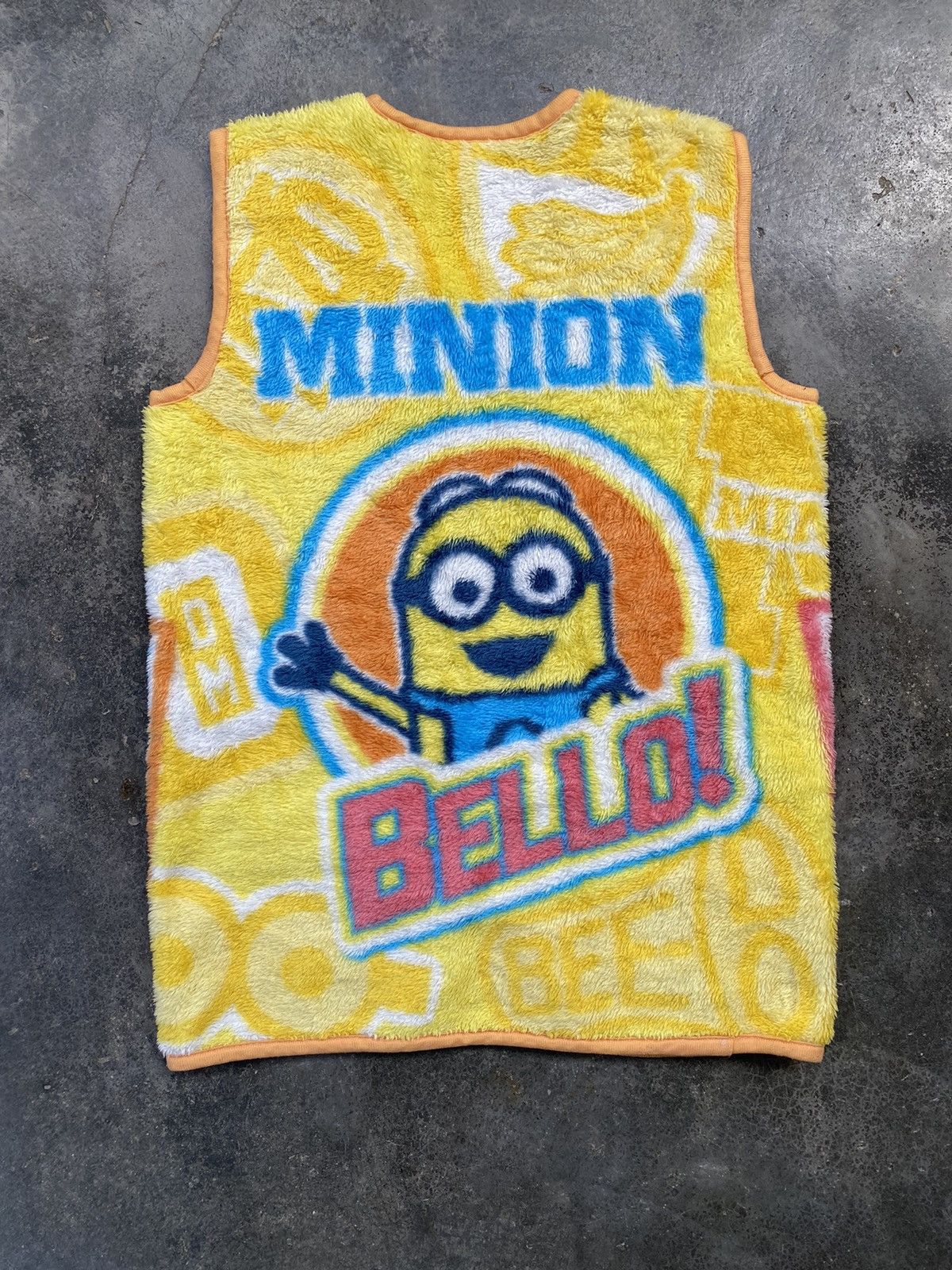 Vintage Vintage Despicable Me Minion Made Fleece Vest Size US S / EU 44-46 / 1 - 2 Thumbnail