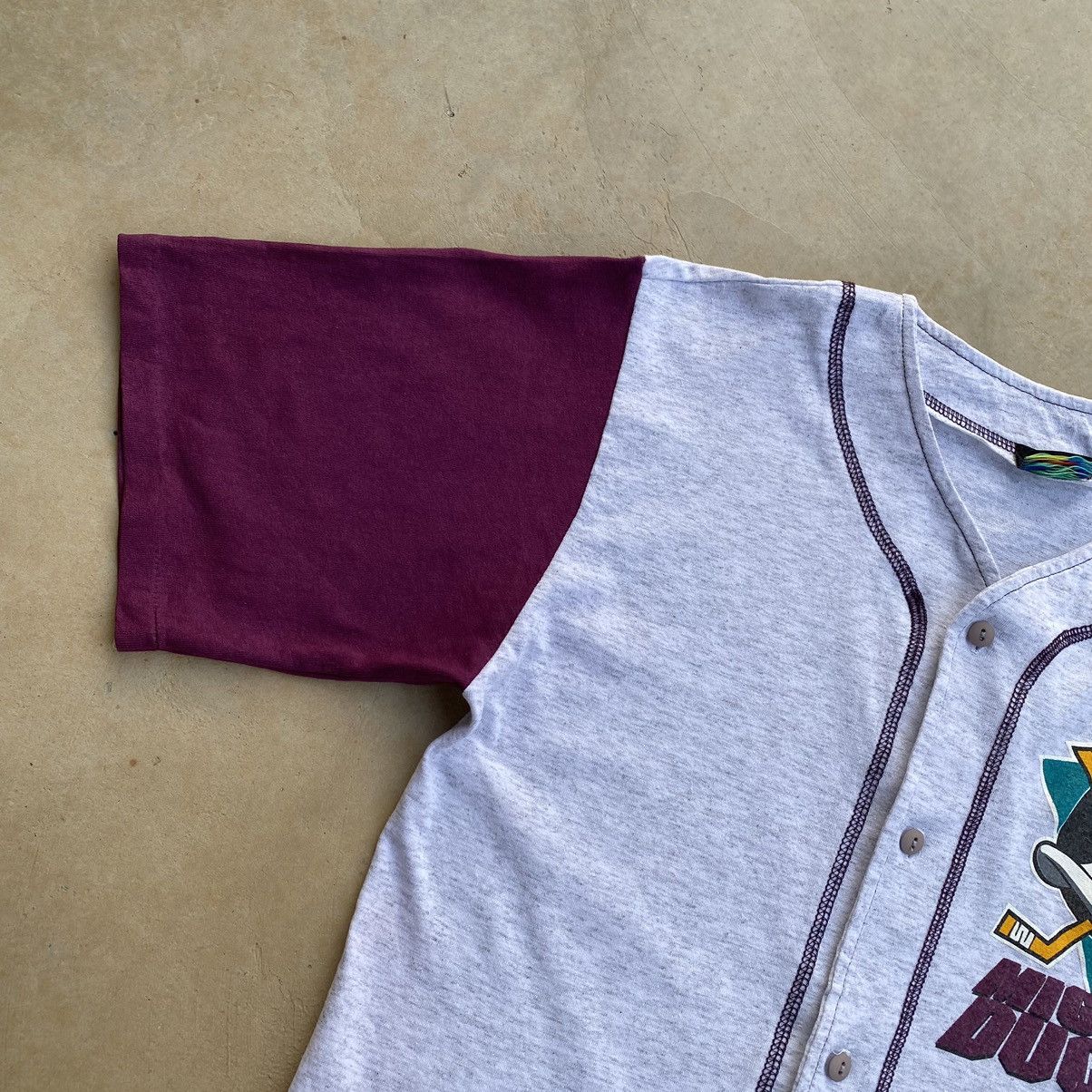 Vintage Vintage Nfl Mighty Duck movie Baseball Button Down Tees Size US S / EU 44-46 / 1 - 4 Thumbnail