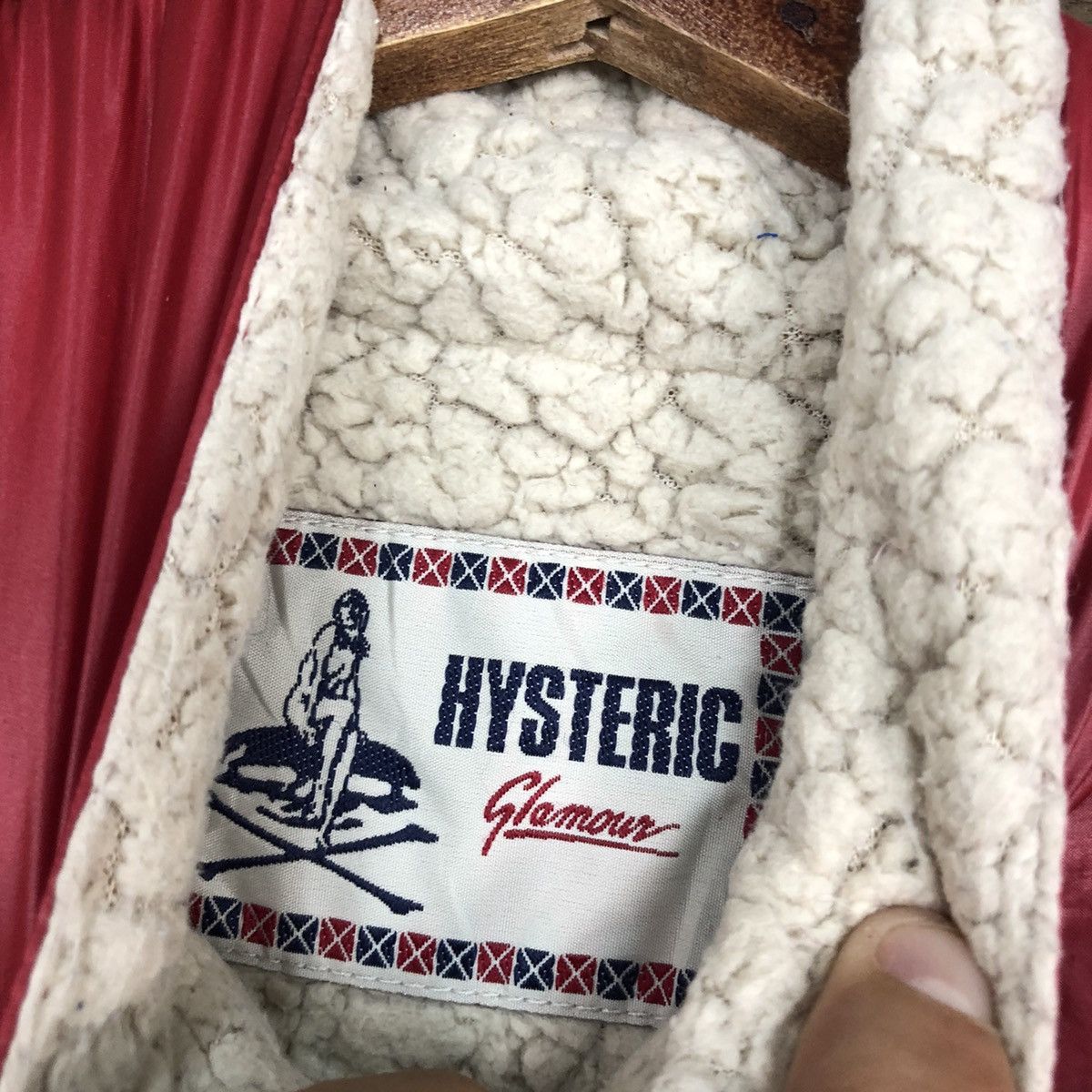 Hysteric Glamour DL Hysteric Glamour japan Red Varsity Jacket #3603 Size S / US 4 / IT 40 - 12 Thumbnail