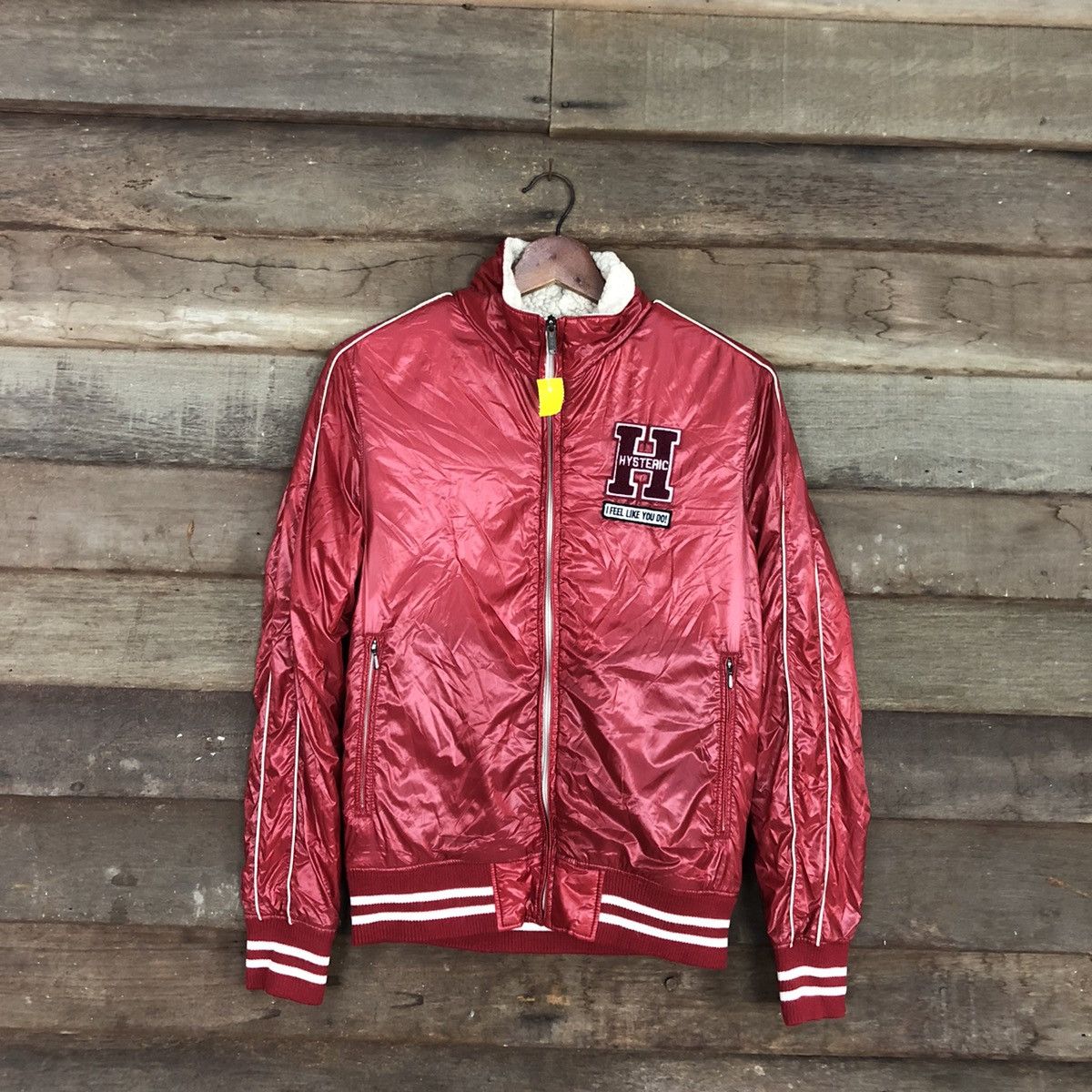 Hysteric Glamour DL Hysteric Glamour japan Red Varsity Jacket #3603 Size S / US 4 / IT 40 - 1 Thumbnail