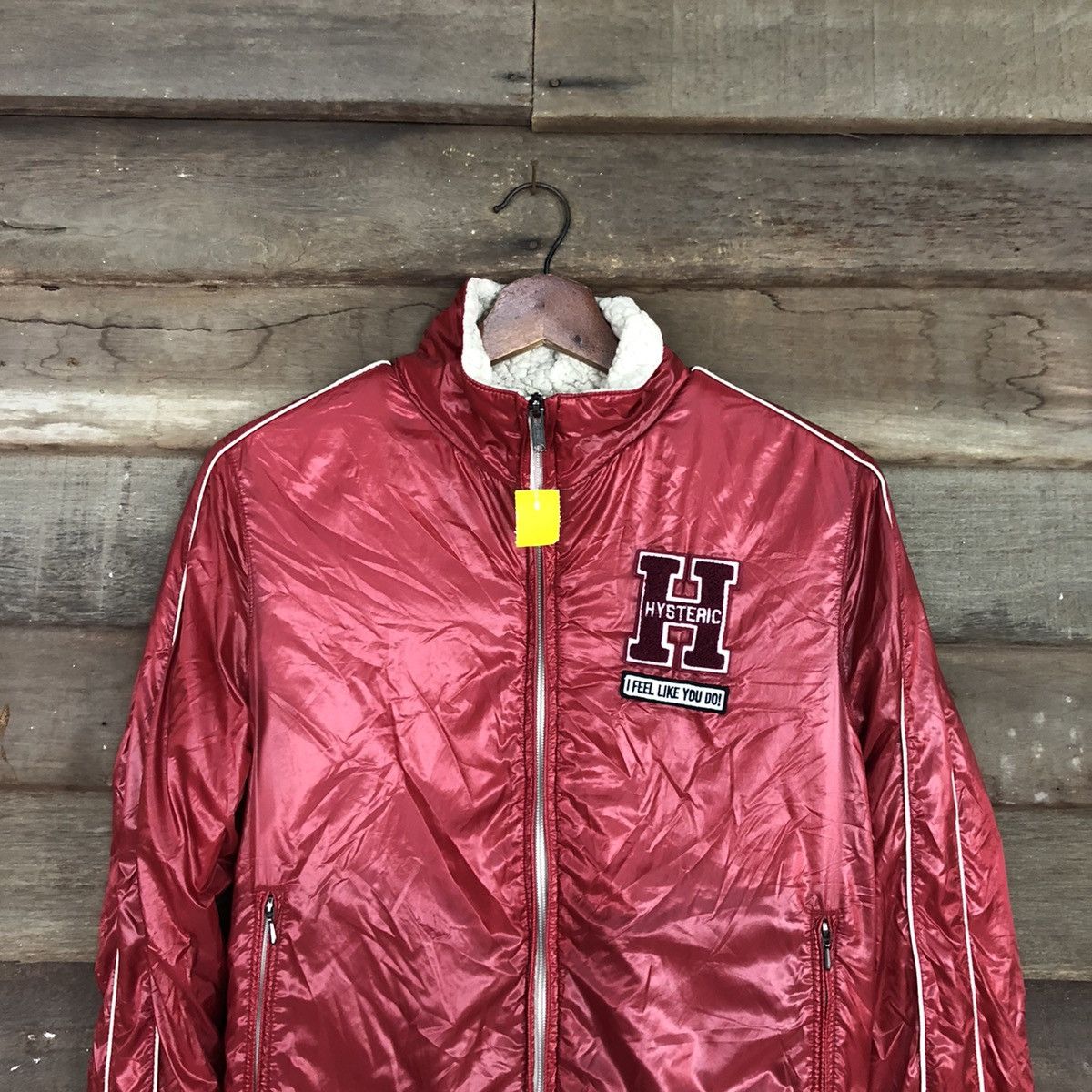Hysteric Glamour DL Hysteric Glamour japan Red Varsity Jacket #3603 Size S / US 4 / IT 40 - 9 Thumbnail