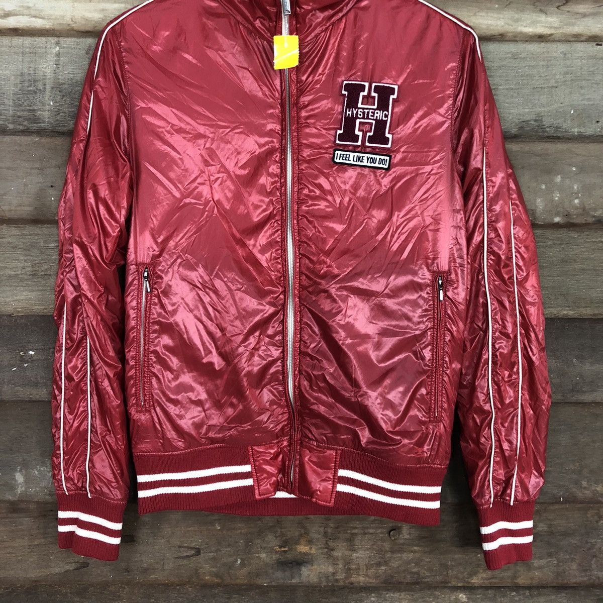 Hysteric Glamour DL Hysteric Glamour japan Red Varsity Jacket #3603 Size S / US 4 / IT 40 - 8 Thumbnail