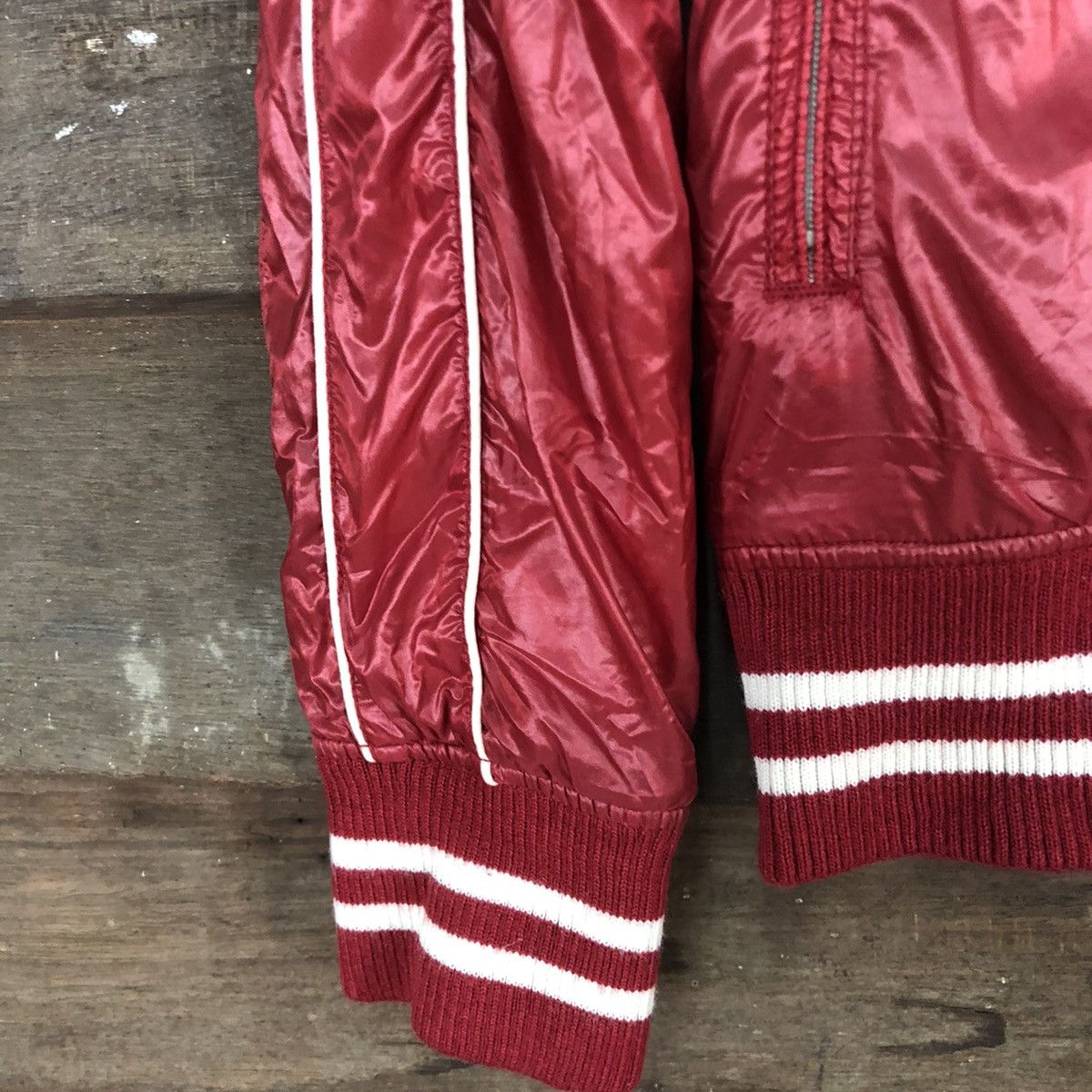 Hysteric Glamour DL Hysteric Glamour japan Red Varsity Jacket #3603 Size S / US 4 / IT 40 - 6 Thumbnail