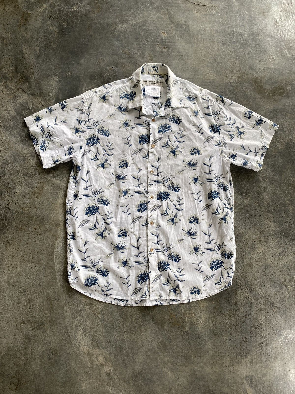 Katharine Hamnett London Vtg Florals button up Size US M / EU 48-50 / 2 - 2 Thumbnail
