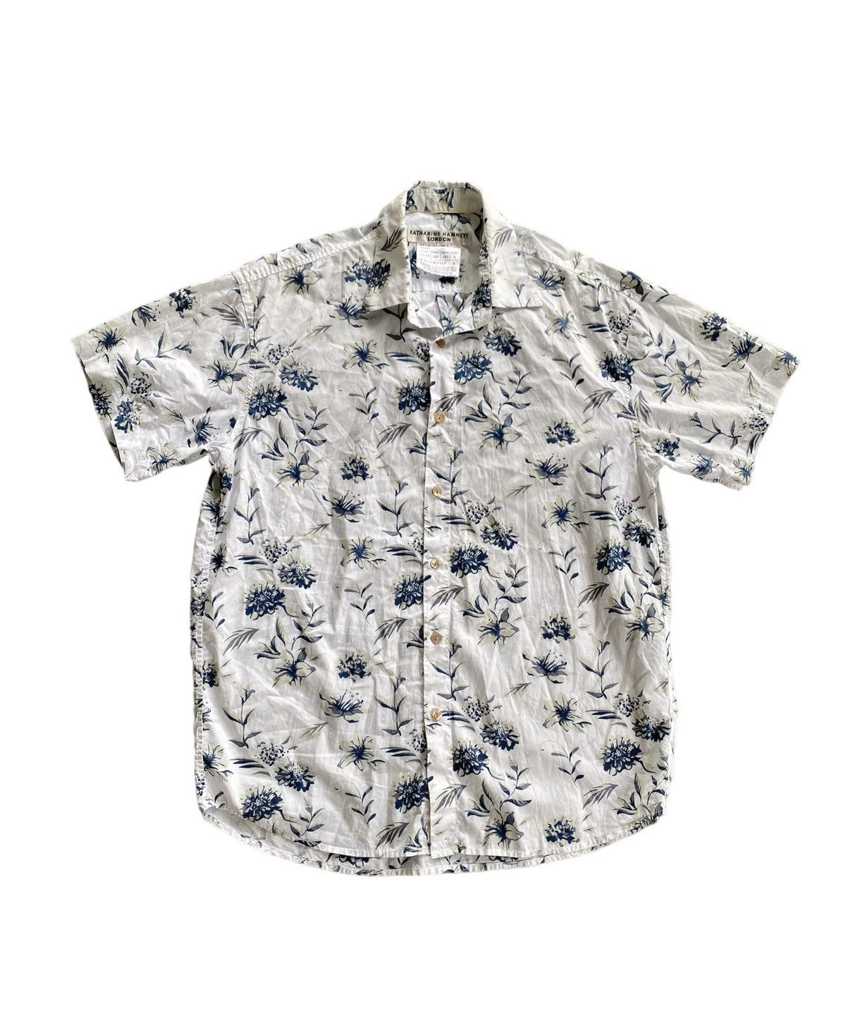 Katharine Hamnett London Vtg Florals button up Size US M / EU 48-50 / 2 - 1 Thumbnail
