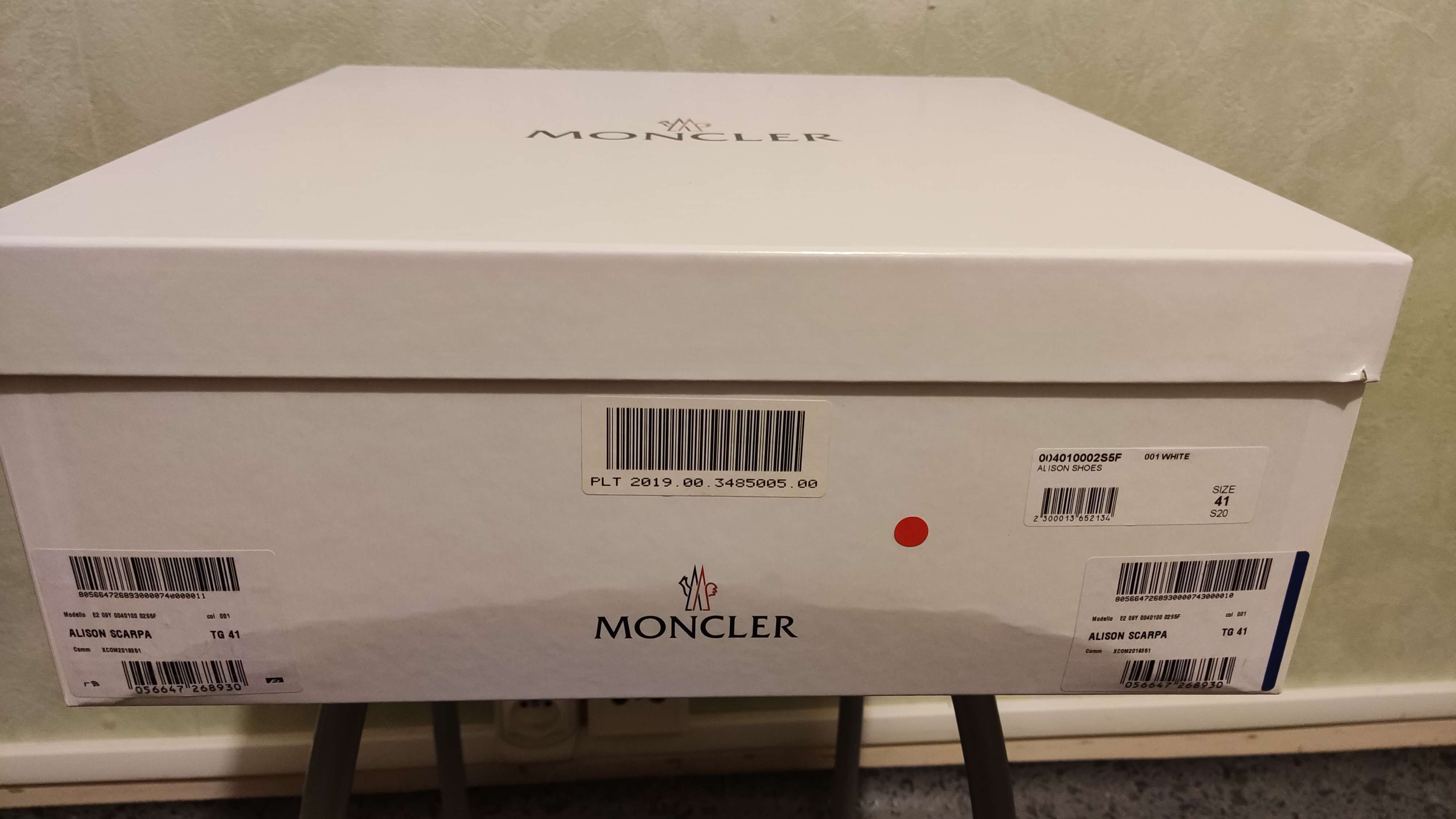 1017 ALYX 9SM Moncler Genius x 1017 Alyx 9SM Alison Scarpa Boots White Size US 7 / EU 40 - 9 Thumbnail