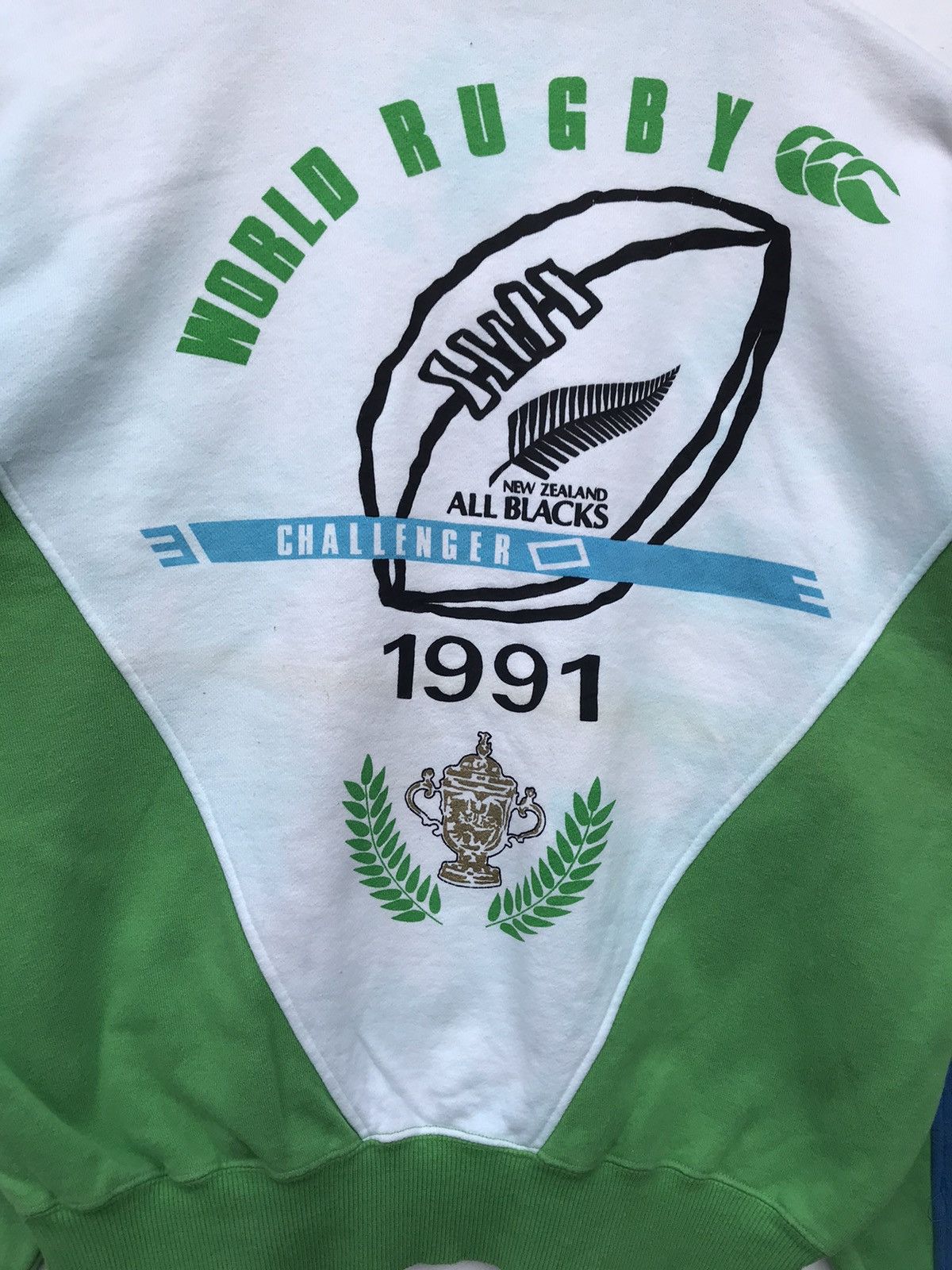 Canterbury of New Zealand Canterbury Rugby Challenge 1991 Sweatshirt - Discolouration Size US M / EU 48-50 / 2 - 24 Thumbnail