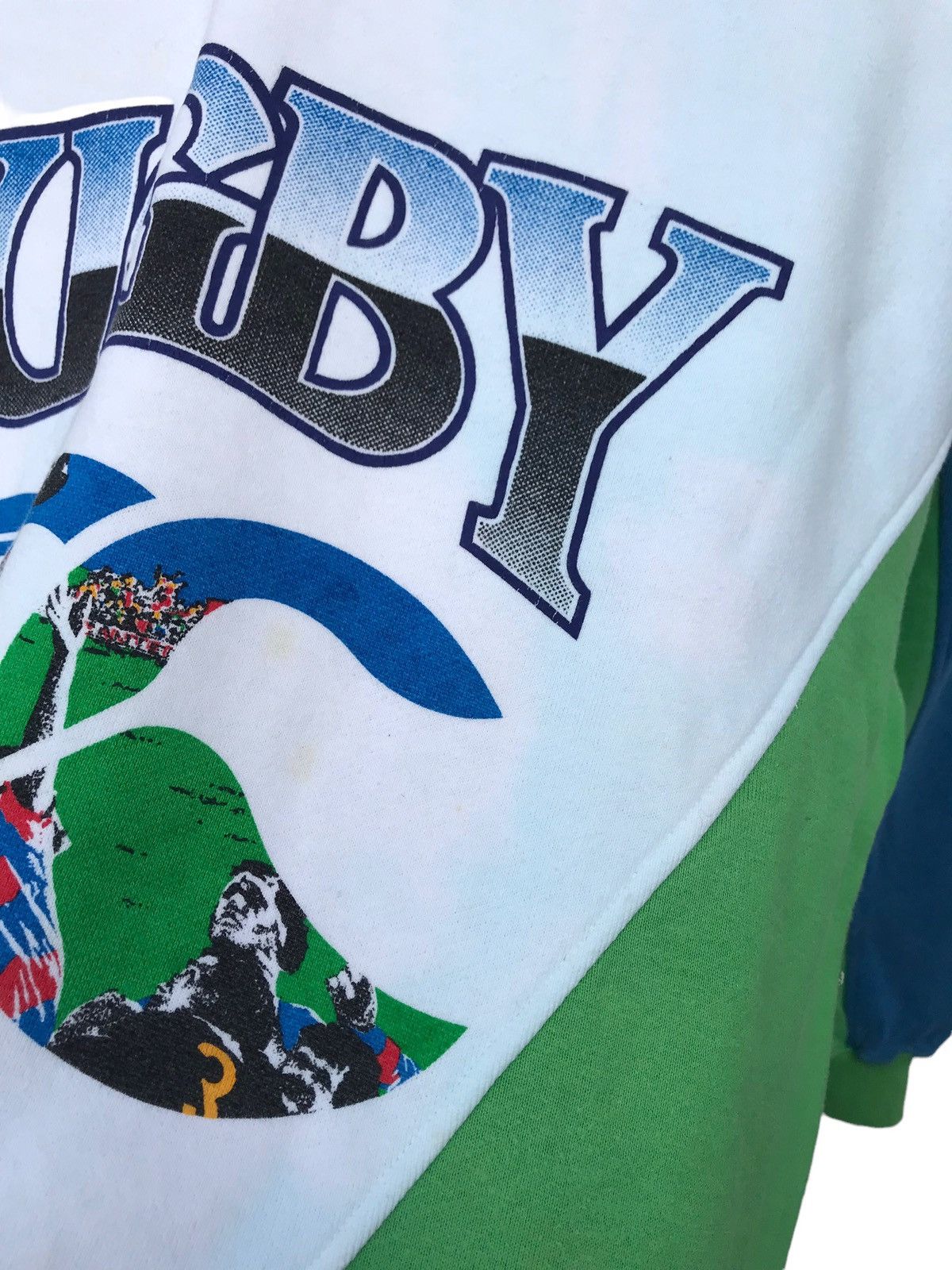 Canterbury of New Zealand Canterbury Rugby Challenge 1991 Sweatshirt - Discolouration Size US M / EU 48-50 / 2 - 10 Thumbnail