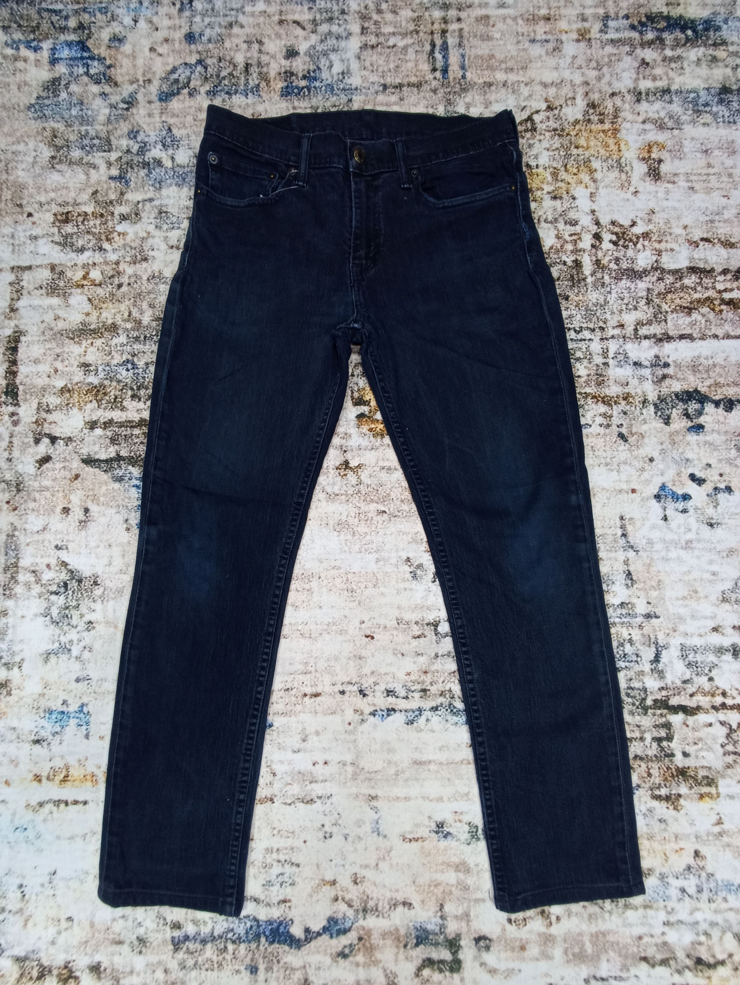 Jean × Levi's × Vintage Vintage Levi’s 511 Black Label Skinny Denim Jeans J050 Size US 32 / EU 48 - 1 Thumbnail