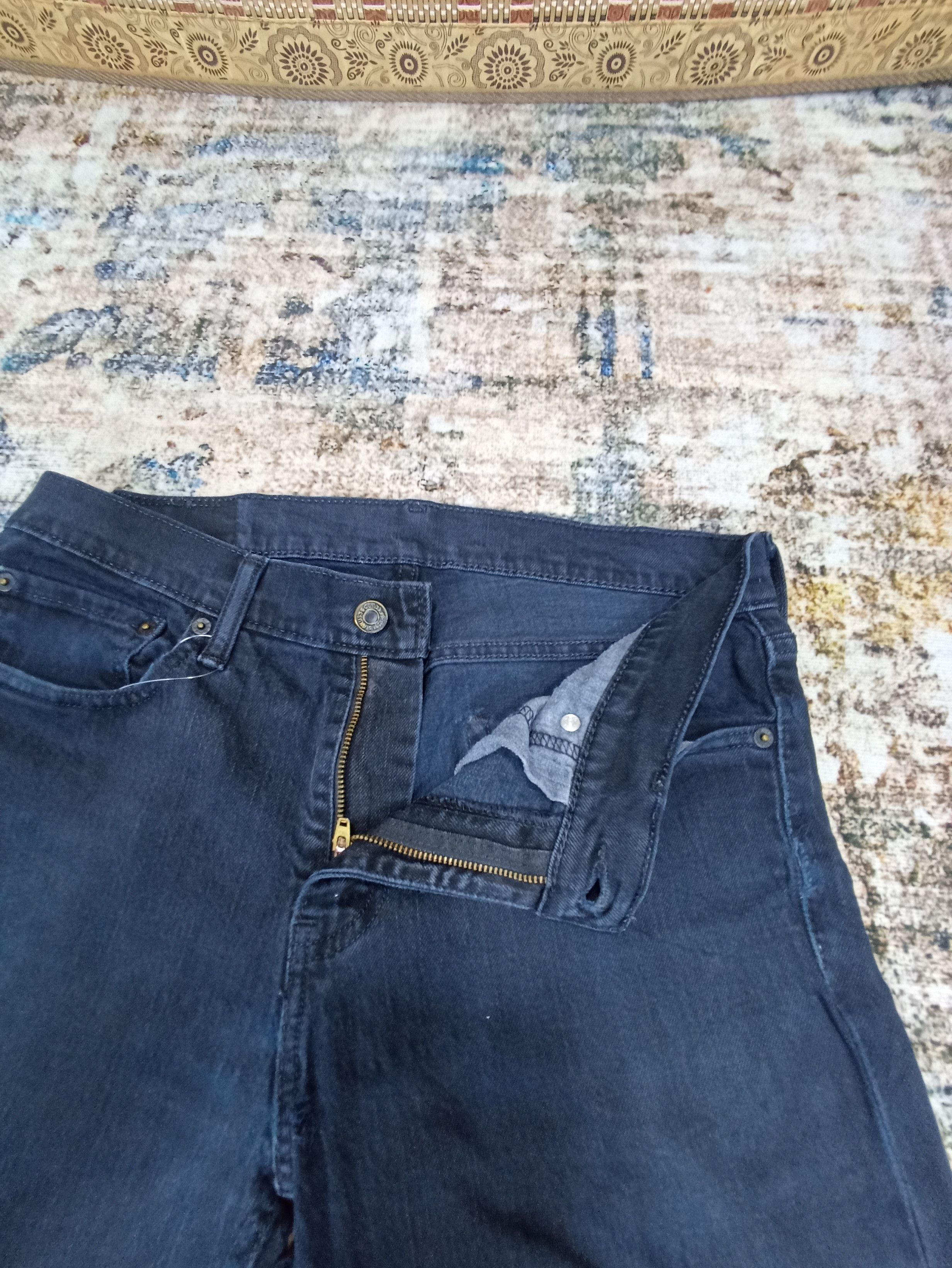 Jean × Levi's × Vintage Vintage Levi’s 511 Black Label Skinny Denim Jeans J050 Size US 32 / EU 48 - 3 Thumbnail